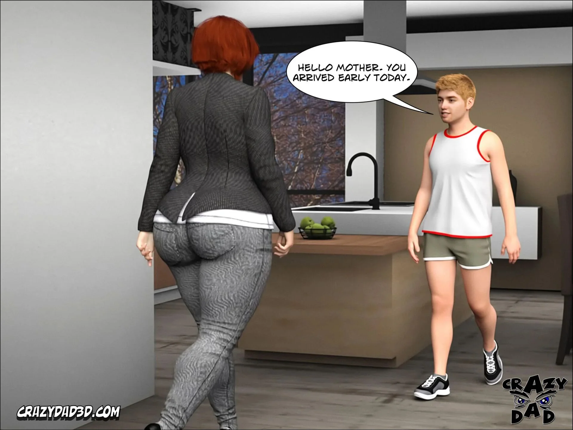Foster Mother [CrazyDad3D] -  Foster Mother - Part - 12 [CrazyDad3D] - Page 6