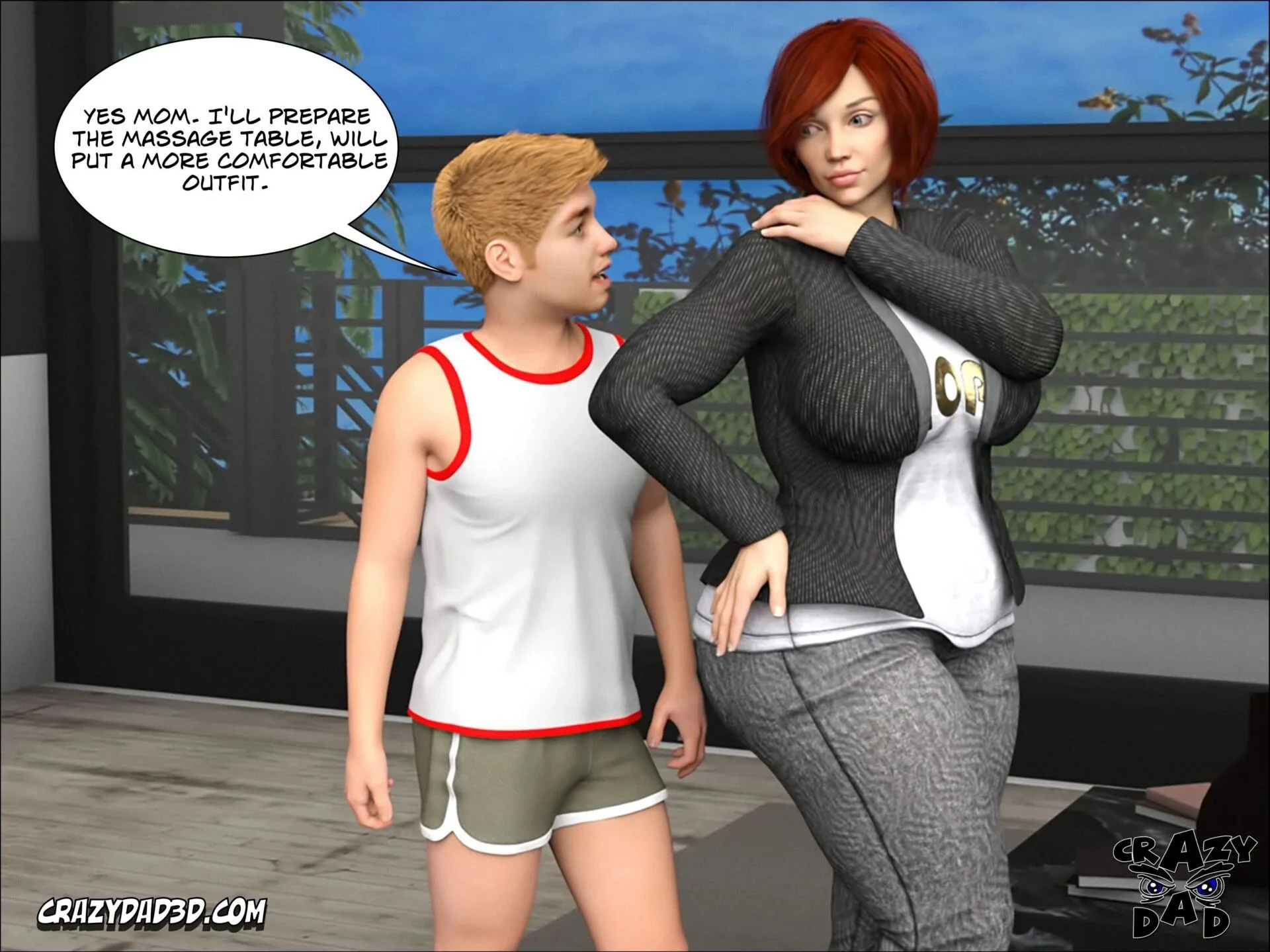 Foster Mother [CrazyDad3D] -  Foster Mother - Part - 12 [CrazyDad3D] - Page 10