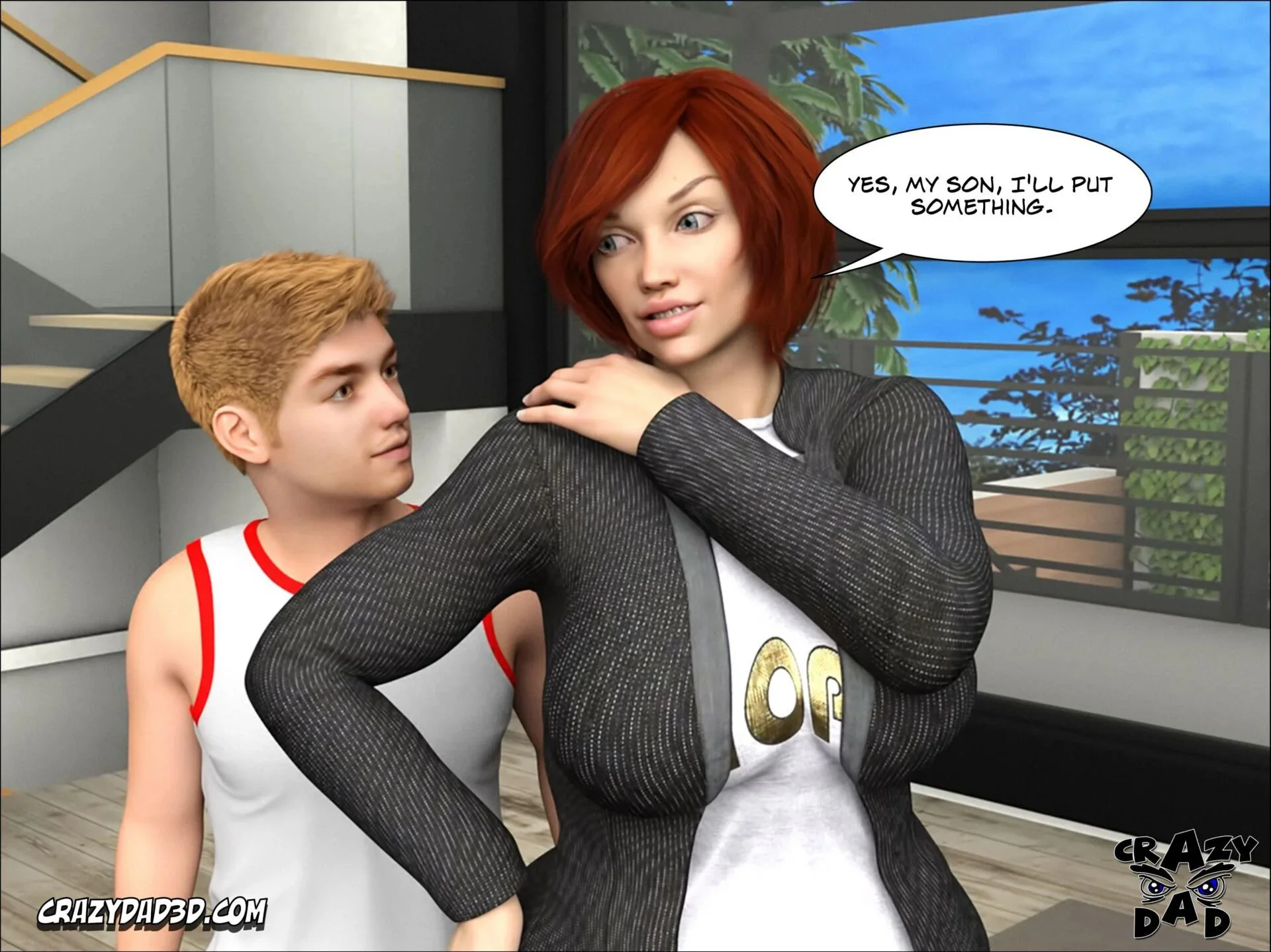 Foster Mother [CrazyDad3D] -  Foster Mother - Part - 12 [CrazyDad3D] - Page 11