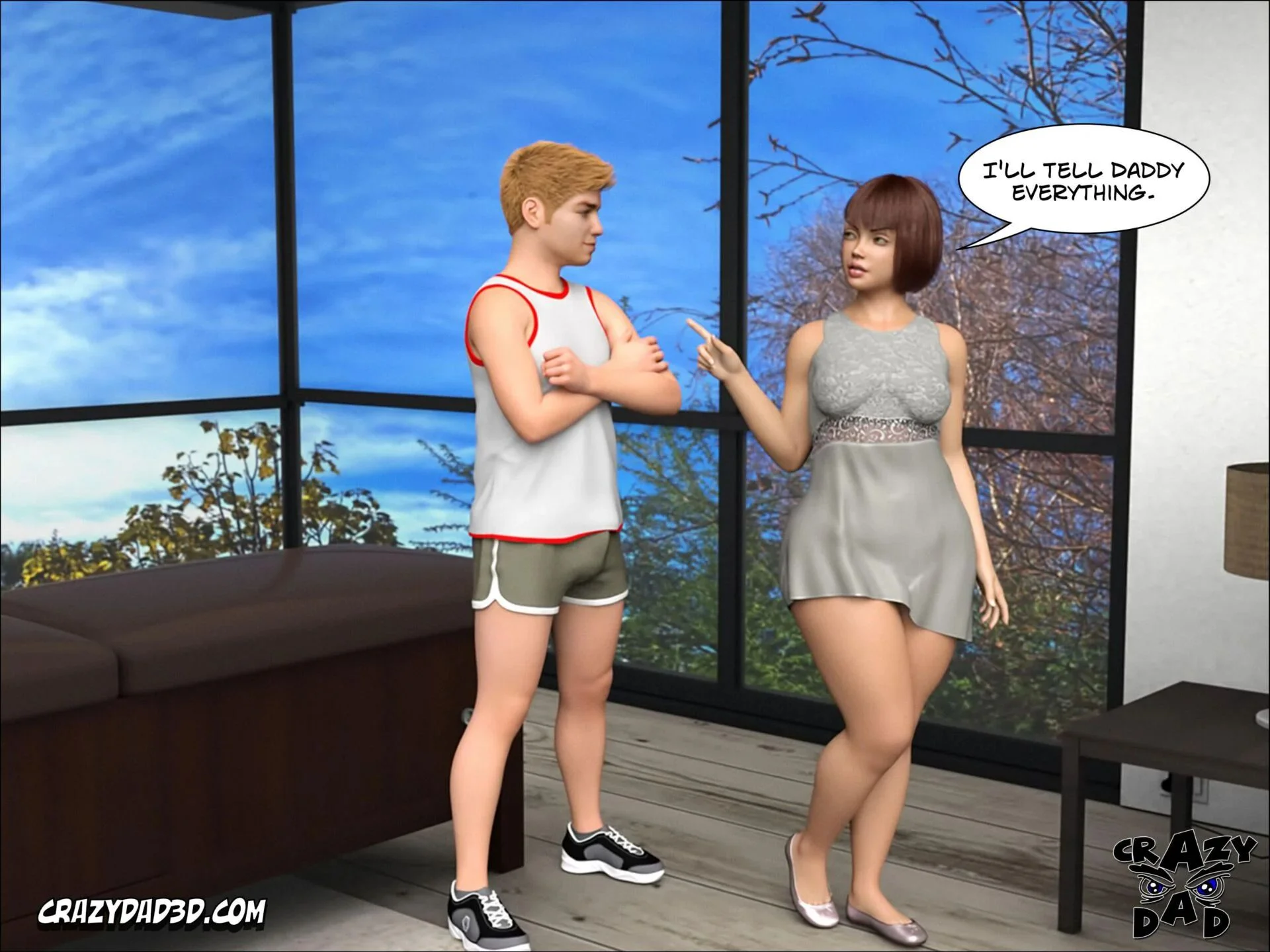Foster Mother [CrazyDad3D] -  Foster Mother - Part - 12 [CrazyDad3D] - Page 43