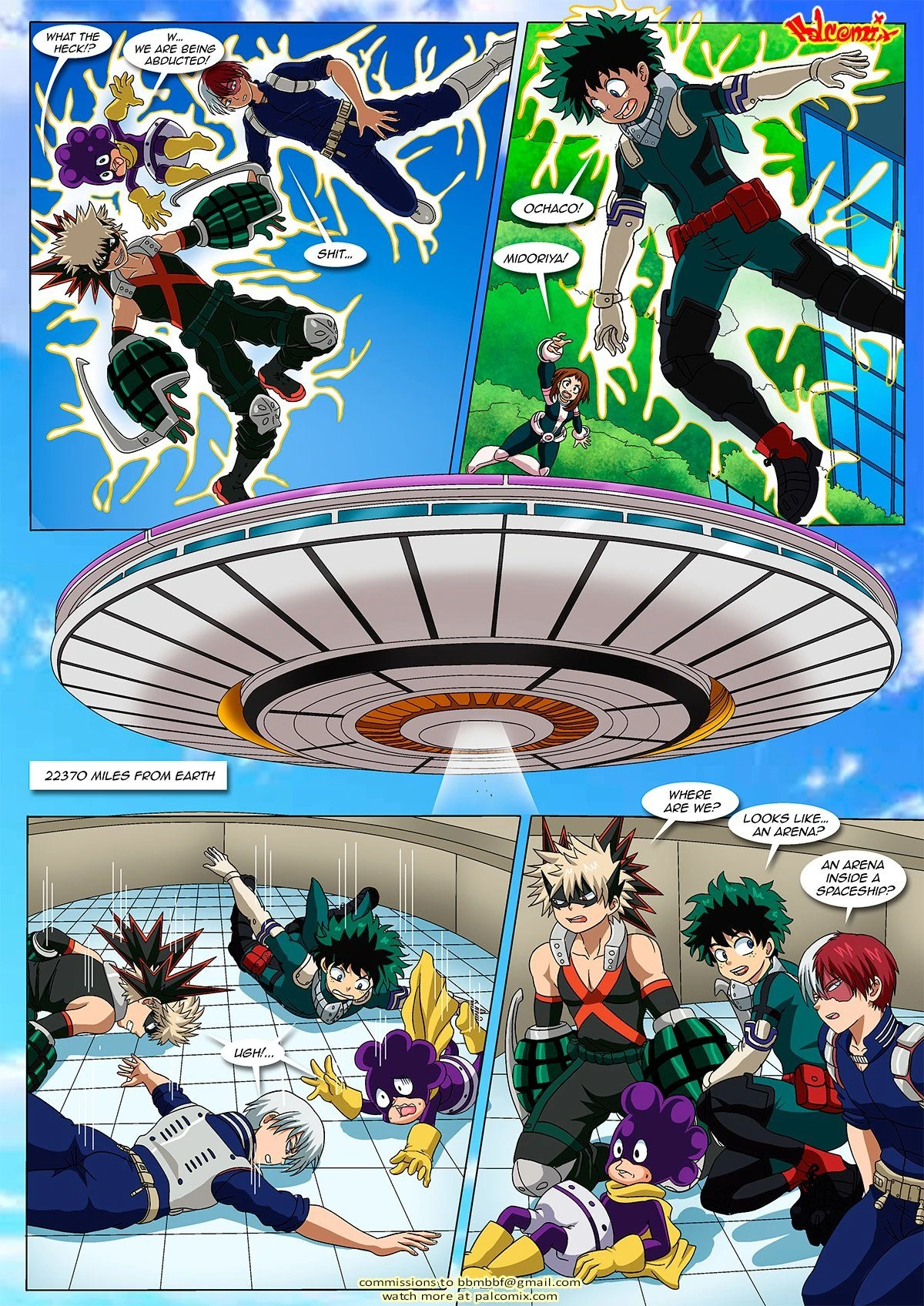 Cosmic Menace (My Hero Academia) [PalComix] - 1 . Cosmic Menace - (My Hero Academia) [PalComix] - Page 4