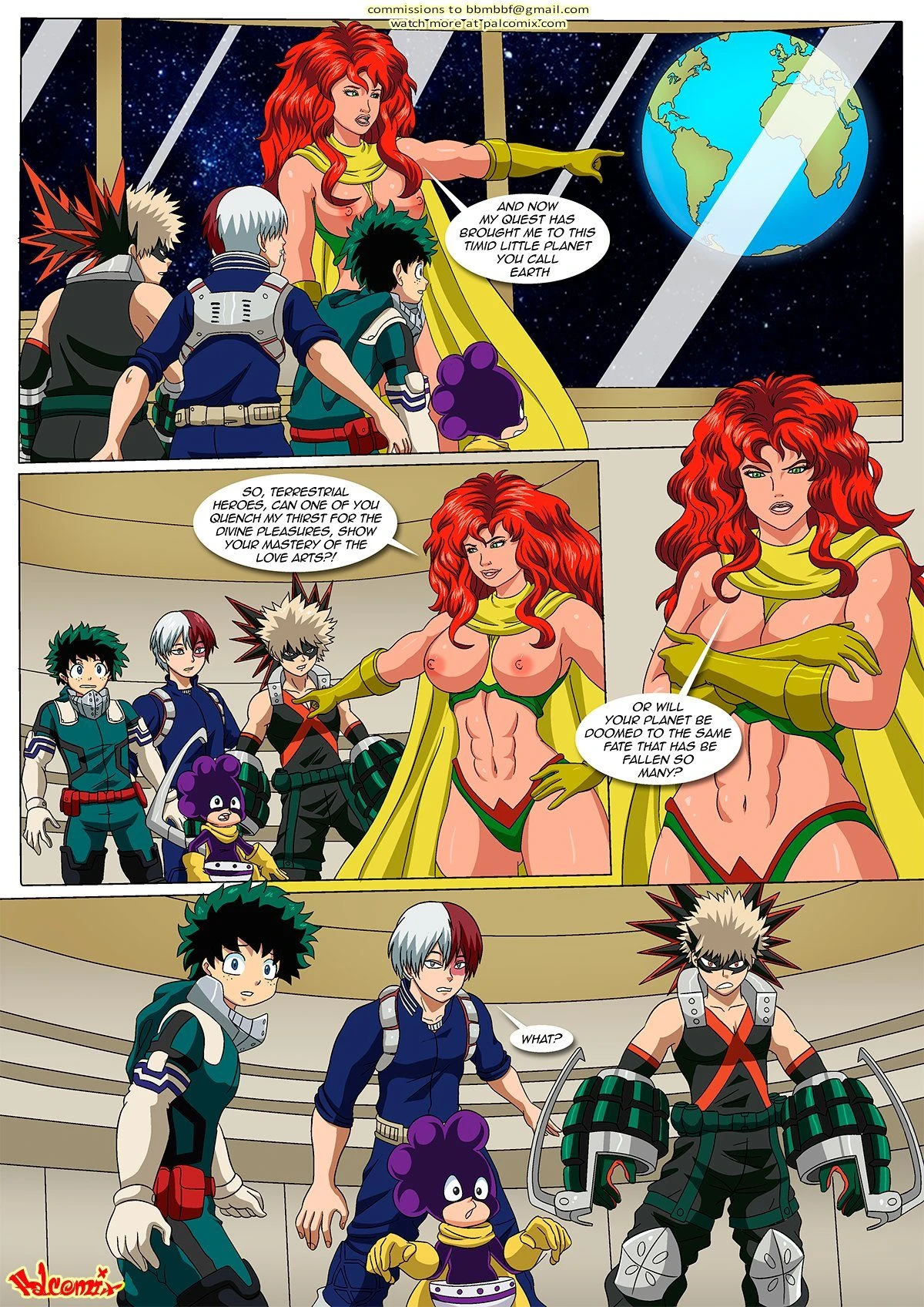 Cosmic Menace (My Hero Academia) [PalComix] - 1 . Cosmic Menace - (My Hero Academia) [PalComix] - Page 7