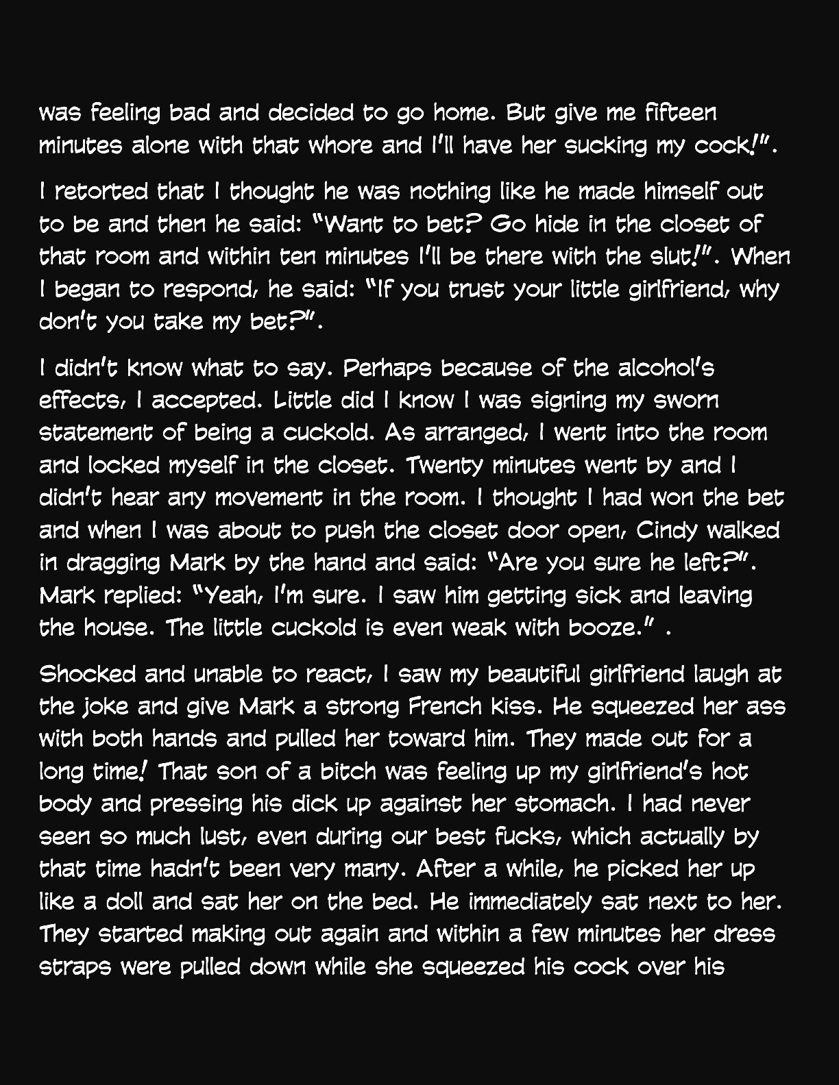 Animated Tales [WC | TF] - I BET THAT MY GIRLFRIEND WAS FAITHFUL - Page 5