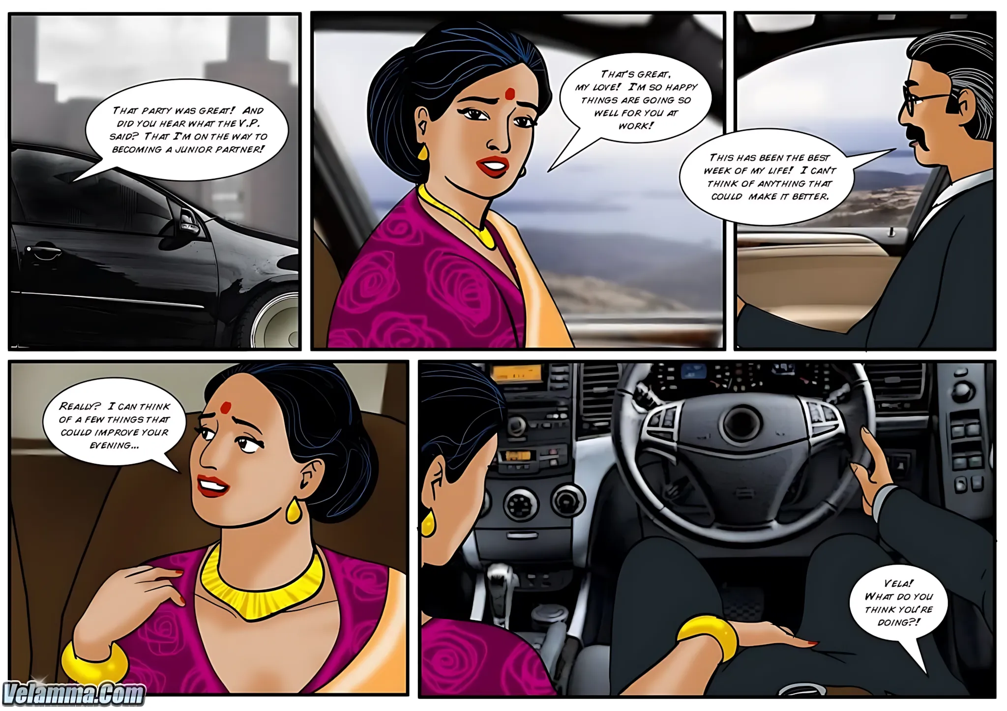 Velamma All Episodes Comics - 35 . Velamma - Episode 35 - The Accident - Page 2