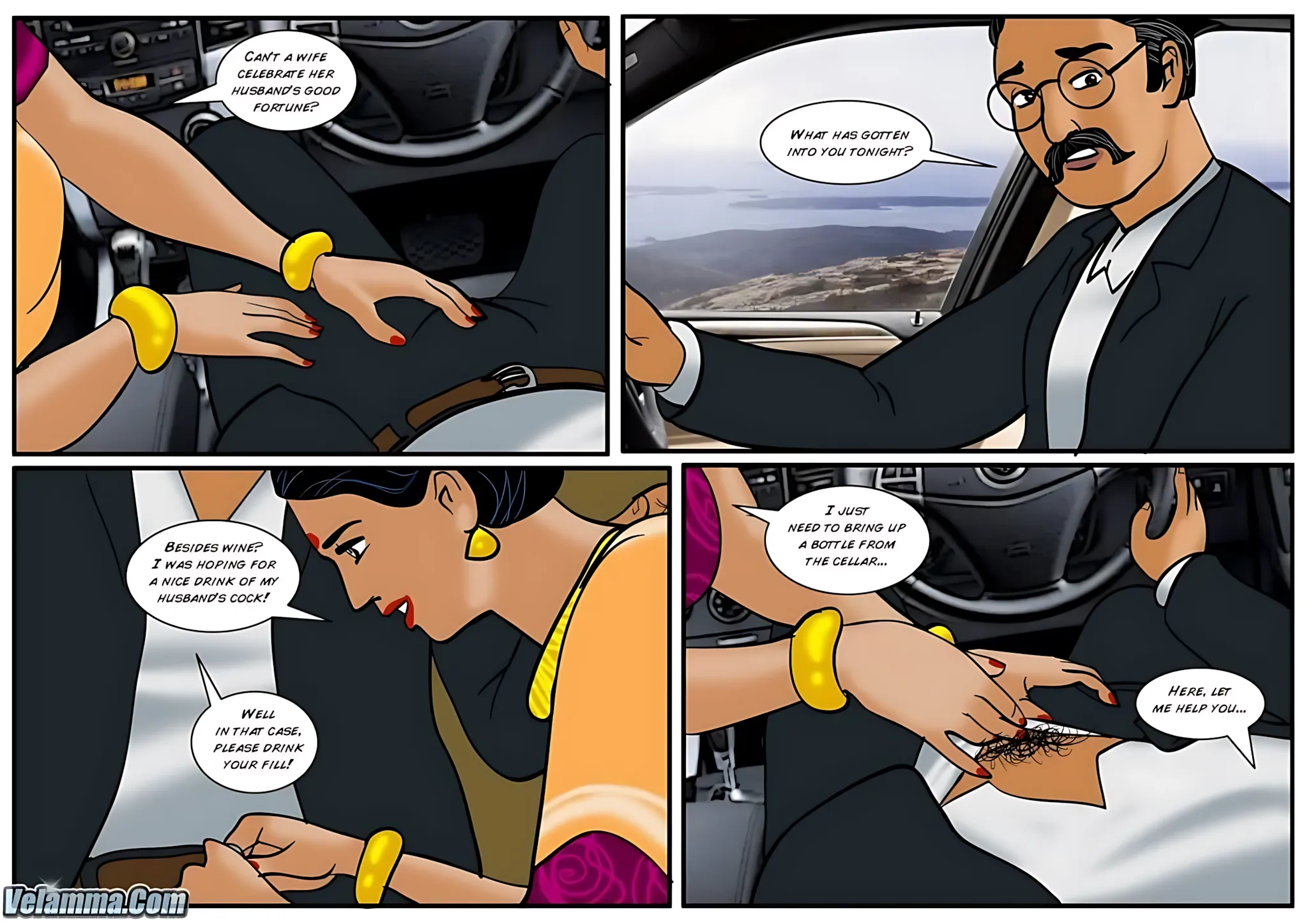 Velamma All Episodes Comics - 35 . Velamma - Episode 35 - The Accident - Page 3