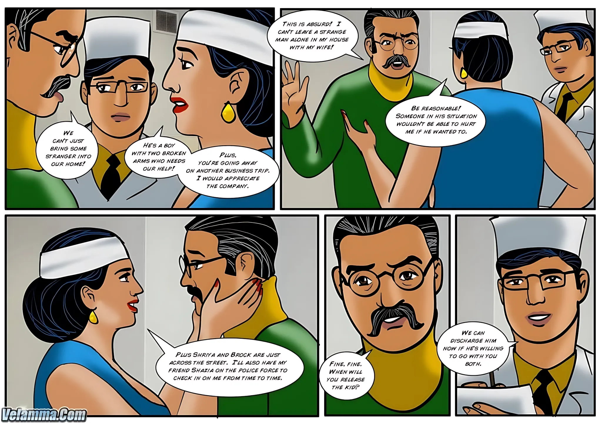 Velamma All Episodes Comics - 35 . Velamma - Episode 35 - The Accident - Page 11
