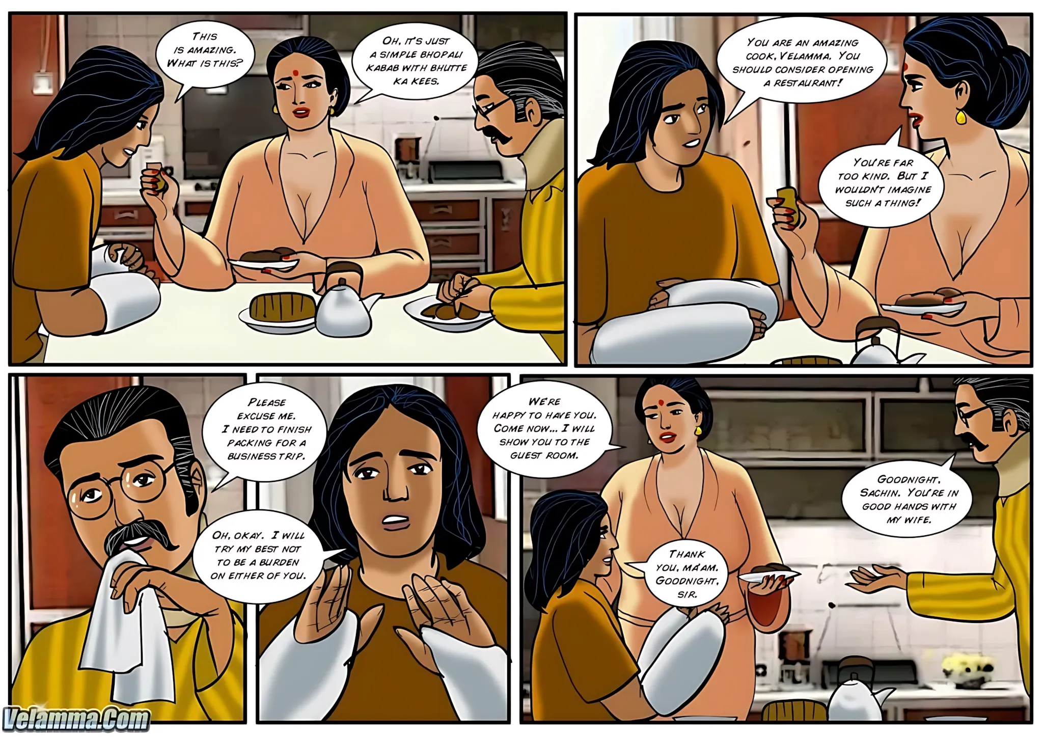 Velamma All Episodes Comics - 35 . Velamma - Episode 35 - The Accident - Page 13