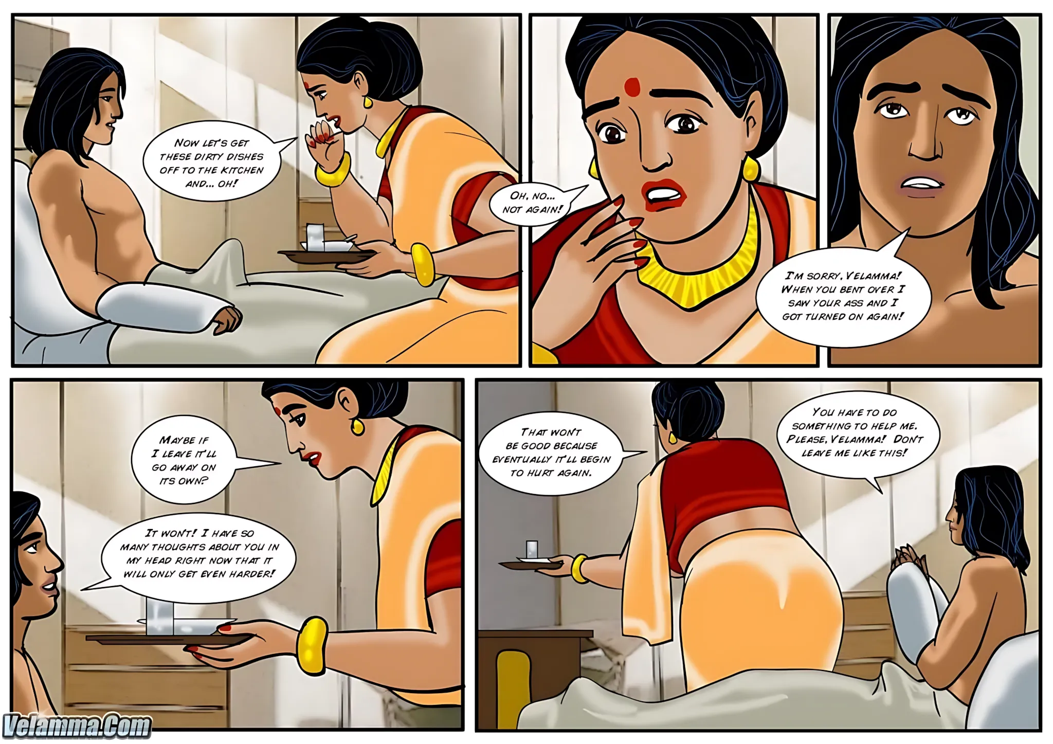 Velamma All Episodes Comics - 35 . Velamma - Episode 35 - The Accident - Page 22