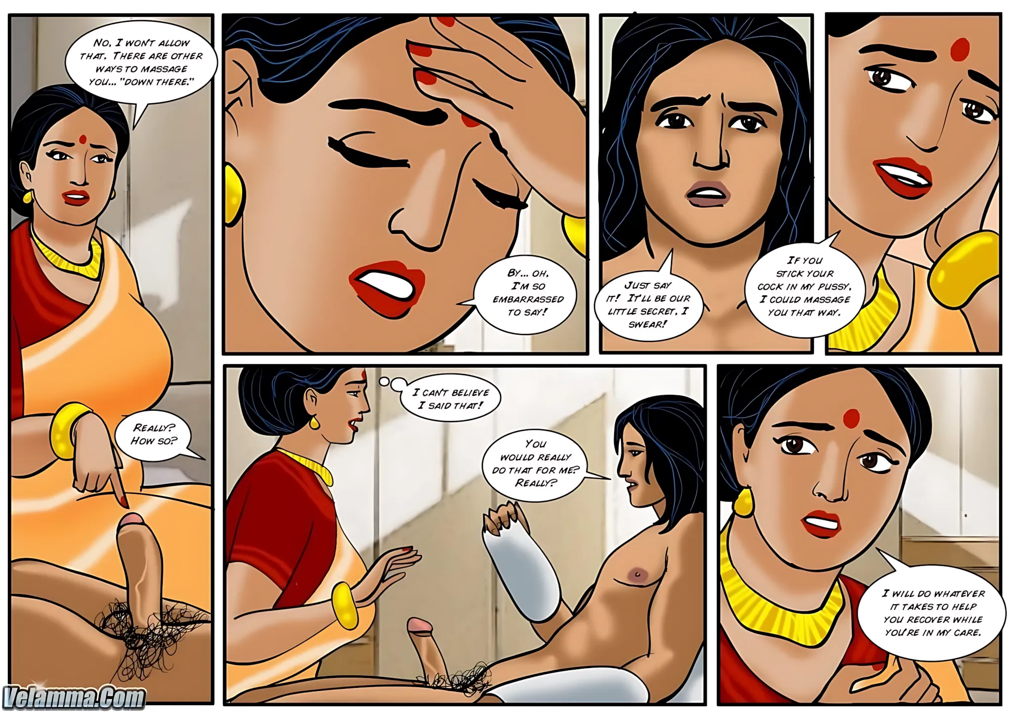 Velamma All Episodes Comics - 35 . Velamma - Episode 35 - The Accident - Page 25