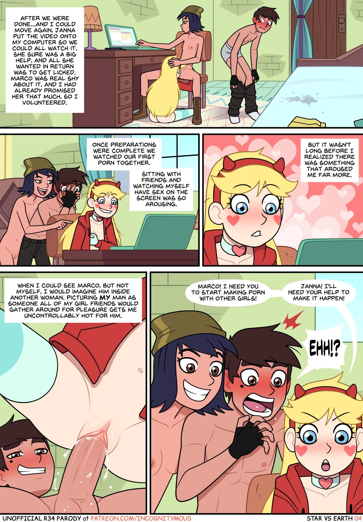 Star vs. Earth (Star VS. The Forces Of Evil) [Incognitymous] - 1 . Star vs. Earth - Chapter 1 (Star VS. The Forces Of Evil) - Page 4