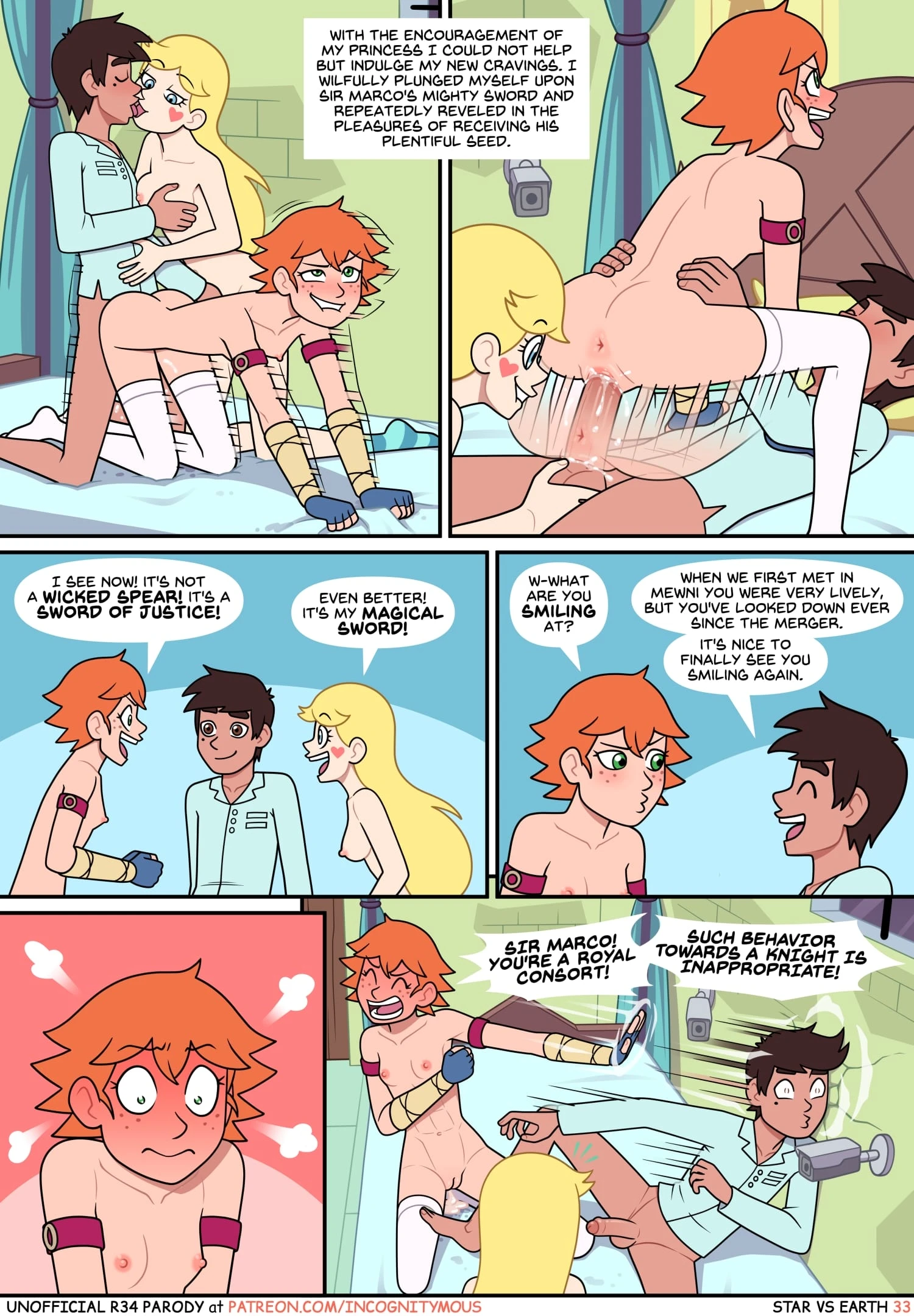 Star vs. Earth (Star VS. The Forces Of Evil) [Incognitymous] - 1 . Star vs. Earth - Chapter 1 (Star VS. The Forces Of Evil) - Page 33
