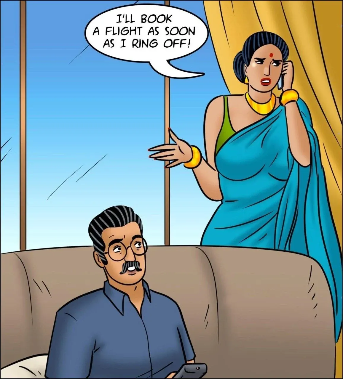 Velamma All Episodes Comics - 123 . Velamma - Episode 123 - Fear of Flying - Page 26