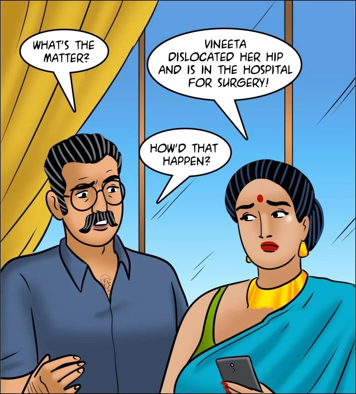 Velamma All Episodes Comics - 123 . Velamma - Episode 123 - Fear of Flying - Page 27