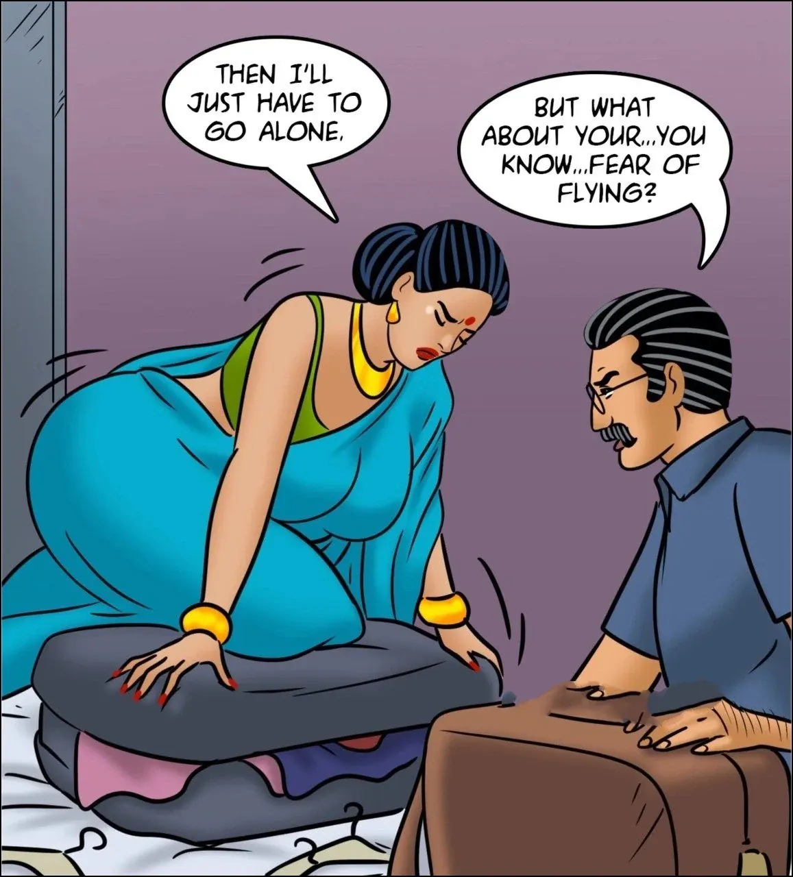 Velamma All Episodes Comics - 123 . Velamma - Episode 123 - Fear of Flying - Page 29