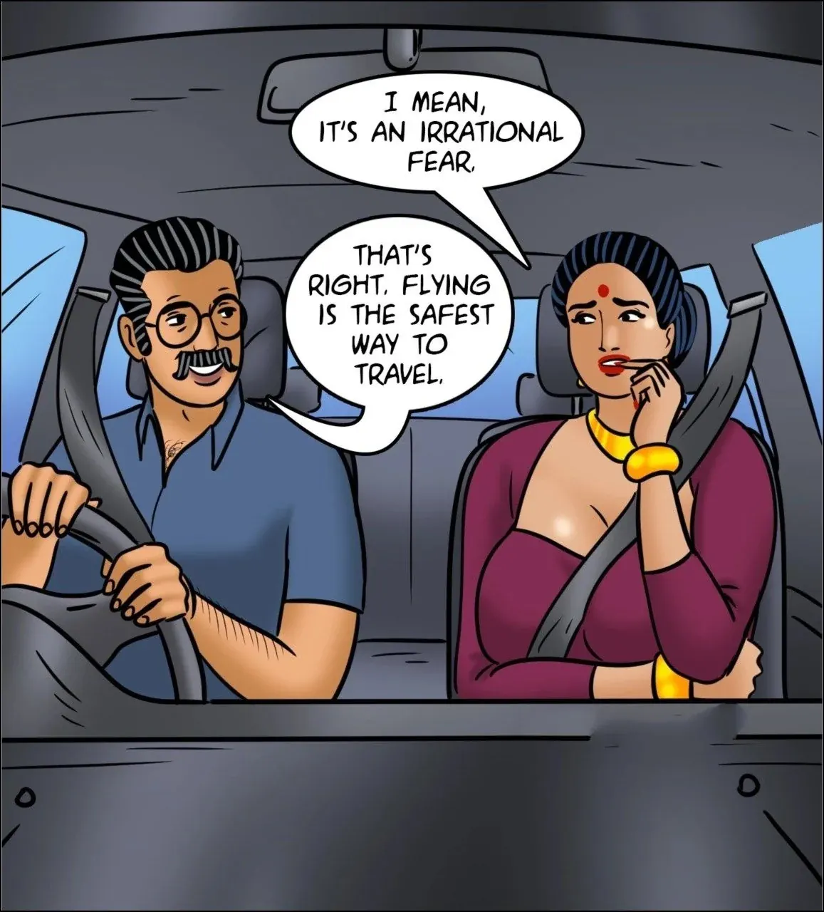 Velamma All Episodes Comics - 123 . Velamma - Episode 123 - Fear of Flying - Page 31