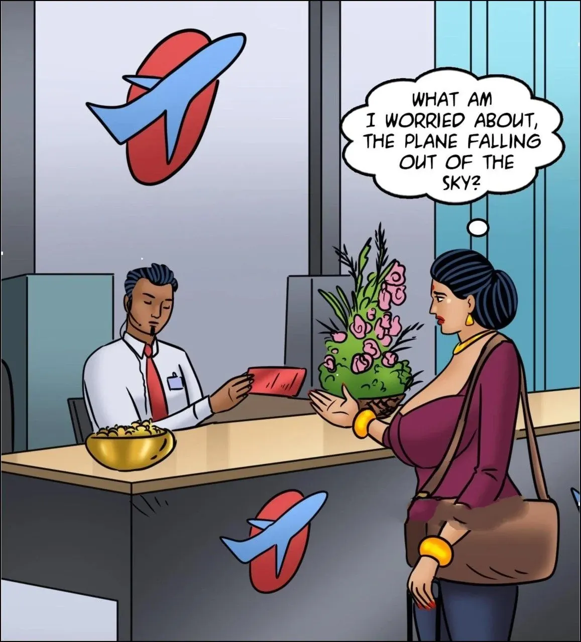 Velamma All Episodes Comics - 123 . Velamma - Episode 123 - Fear of Flying - Page 32