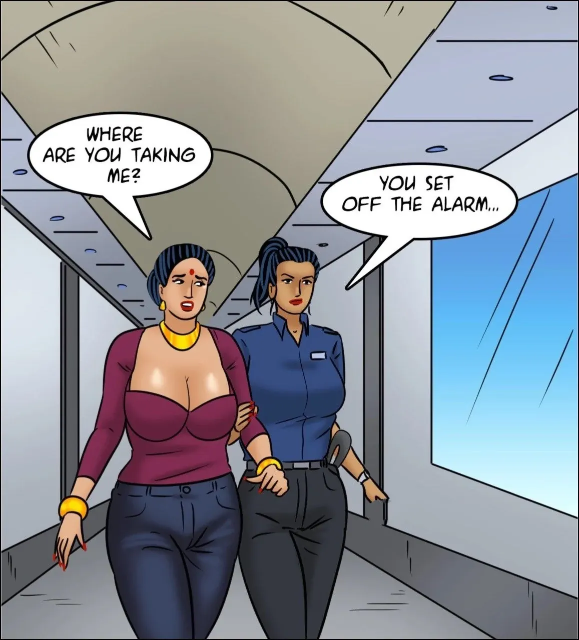 Velamma All Episodes Comics - 123 . Velamma - Episode 123 - Fear of Flying - Page 37