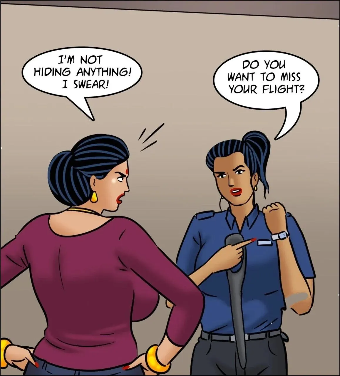Velamma All Episodes Comics - 123 . Velamma - Episode 123 - Fear of Flying - Page 42