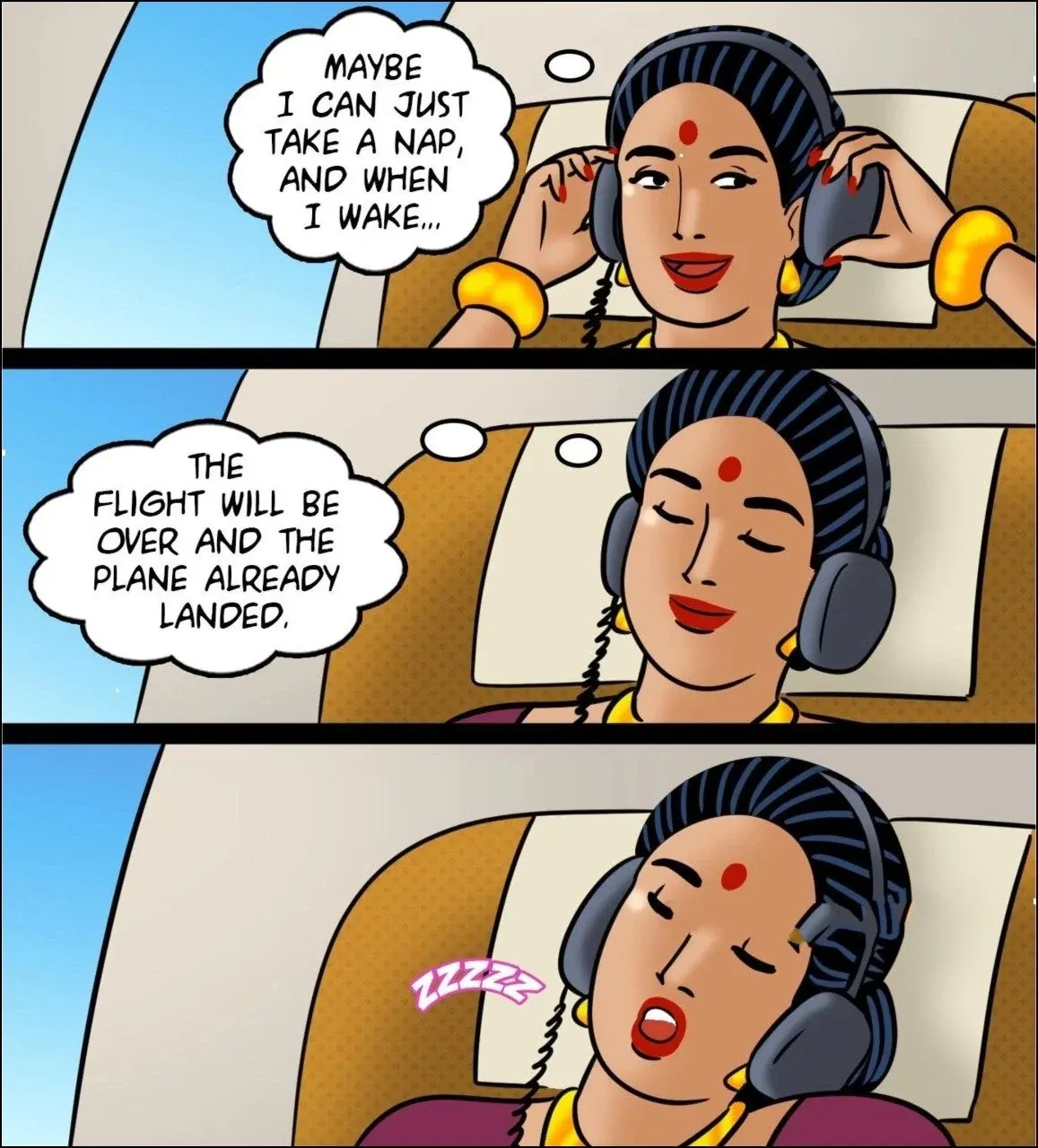 Velamma All Episodes Comics - 123 . Velamma - Episode 123 - Fear of Flying - Page 74