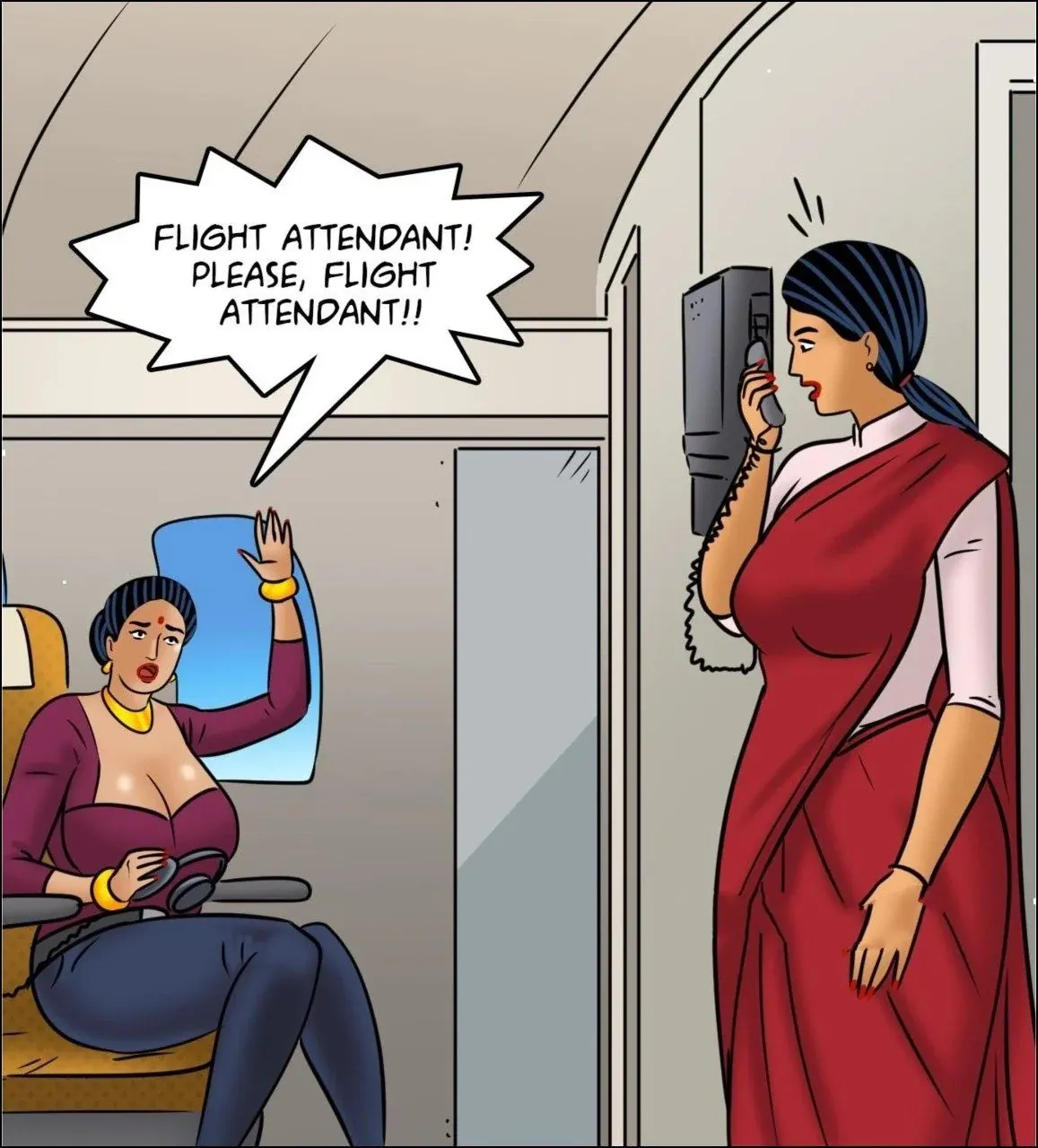 Velamma All Episodes Comics - 123 . Velamma - Episode 123 - Fear of Flying - Page 76