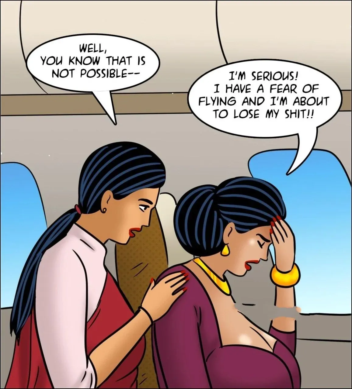 Velamma All Episodes Comics - 123 . Velamma - Episode 123 - Fear of Flying - Page 78