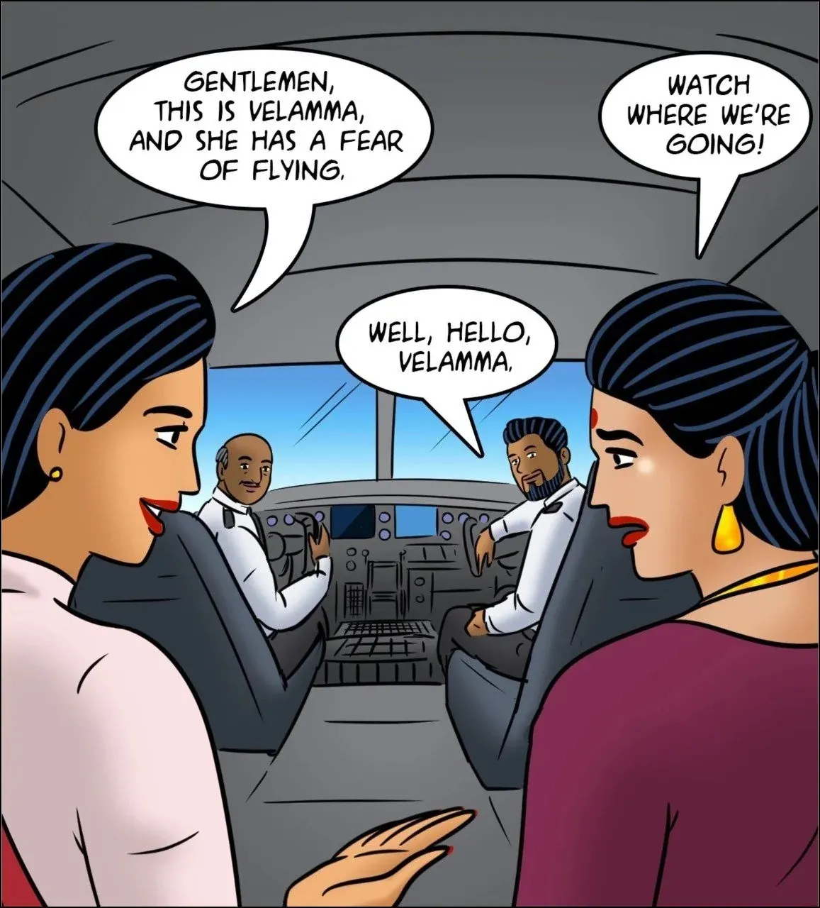 Velamma All Episodes Comics - 123 . Velamma - Episode 123 - Fear of Flying - Page 81