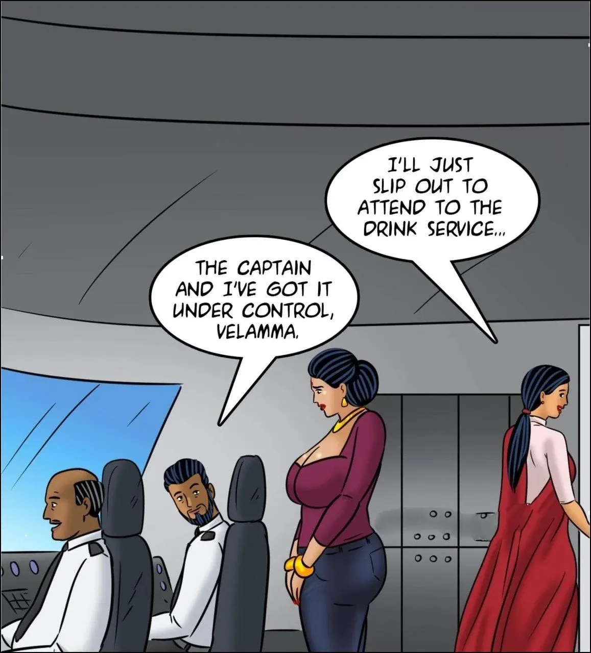 Velamma All Episodes Comics - 123 . Velamma - Episode 123 - Fear of Flying - Page 82