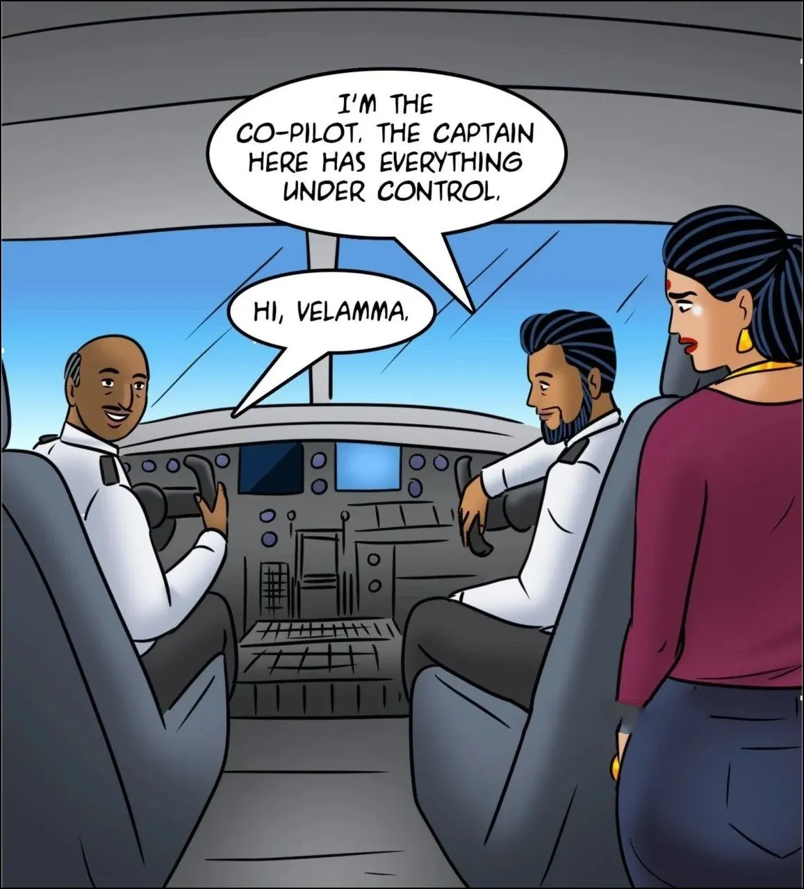 Velamma All Episodes Comics - 123 . Velamma - Episode 123 - Fear of Flying - Page 84