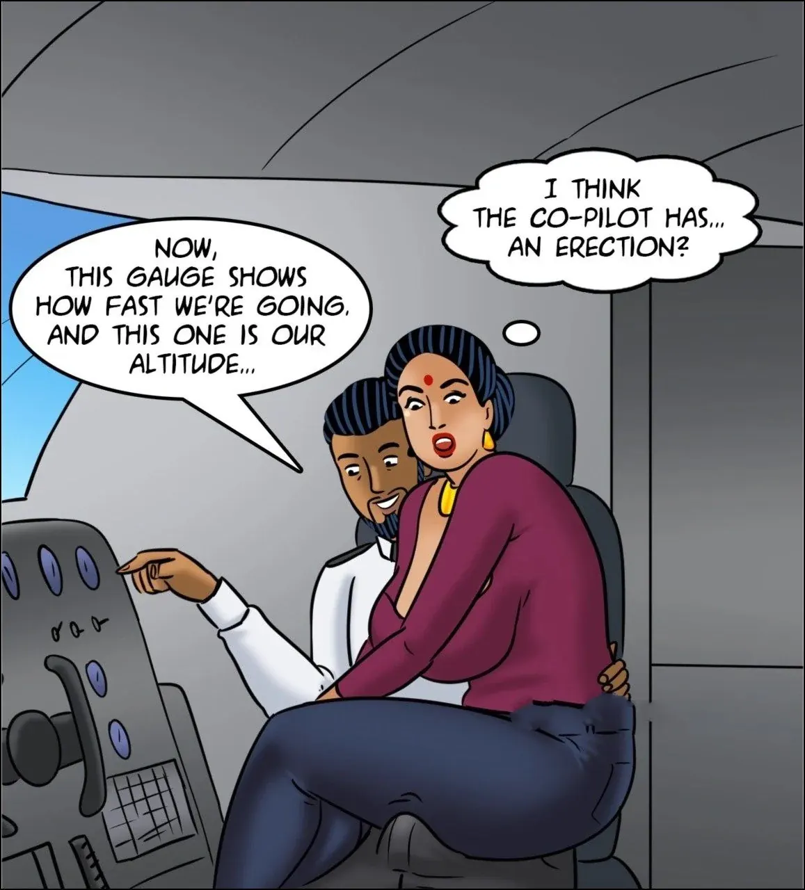 Velamma All Episodes Comics - 123 . Velamma - Episode 123 - Fear of Flying - Page 87