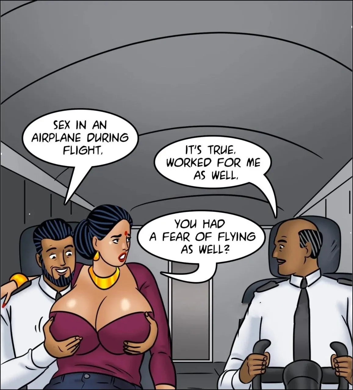 Velamma All Episodes Comics - 123 . Velamma - Episode 123 - Fear of Flying - Page 90