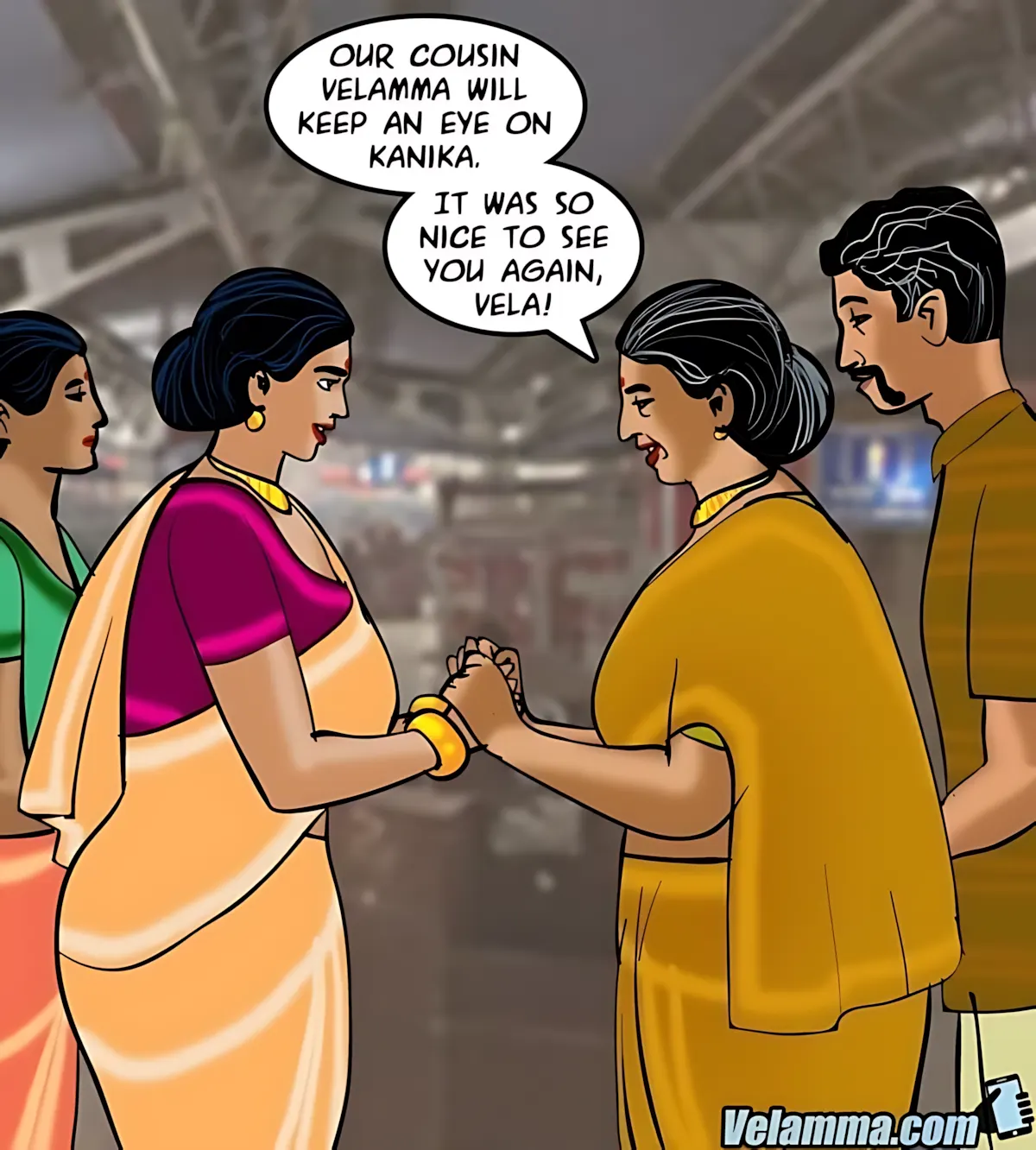 Velamma All Episodes Comics - 68 . Velamma - Episode 68 - Running A Train On Velamma - Page 5