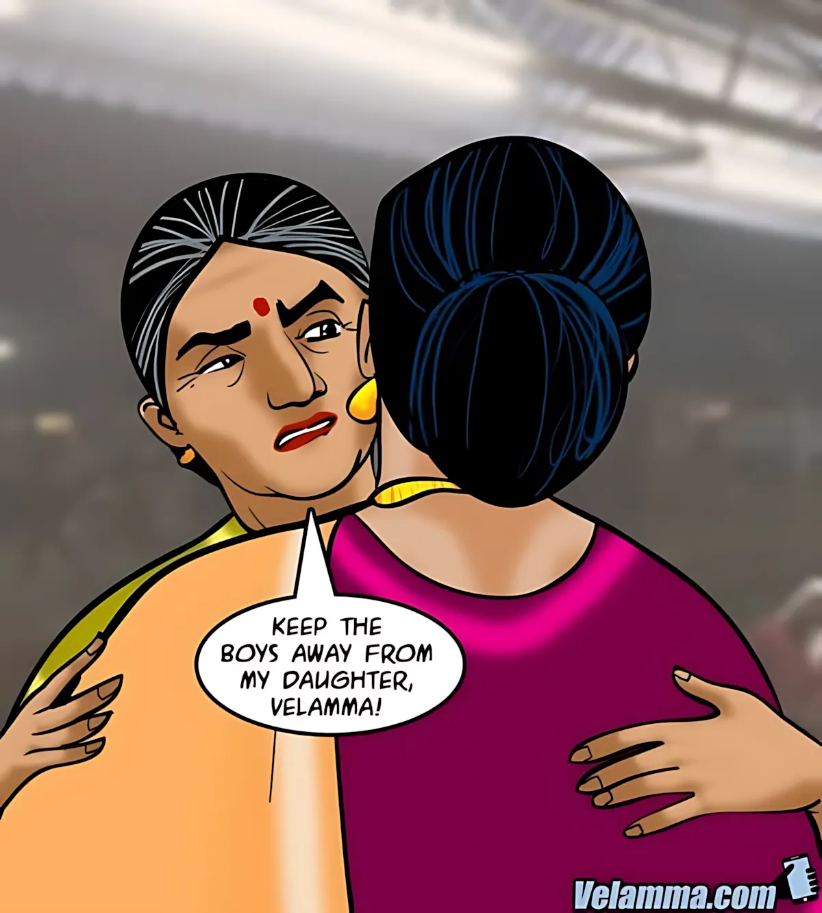 Velamma All Episodes Comics - 68 . Velamma - Episode 68 - Running A Train On Velamma - Page 6