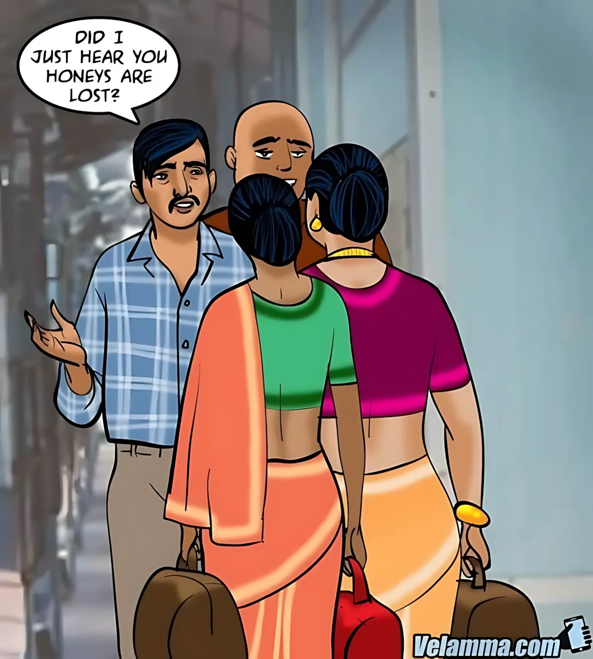 Velamma All Episodes Comics - 68 . Velamma - Episode 68 - Running A Train On Velamma - Page 9