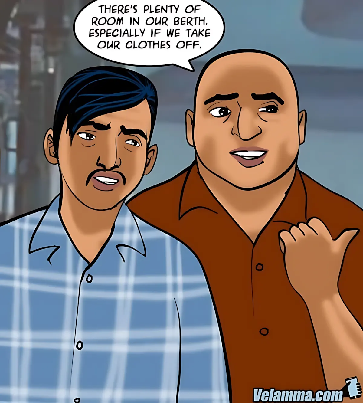 Velamma All Episodes Comics - 68 . Velamma - Episode 68 - Running A Train On Velamma - Page 10