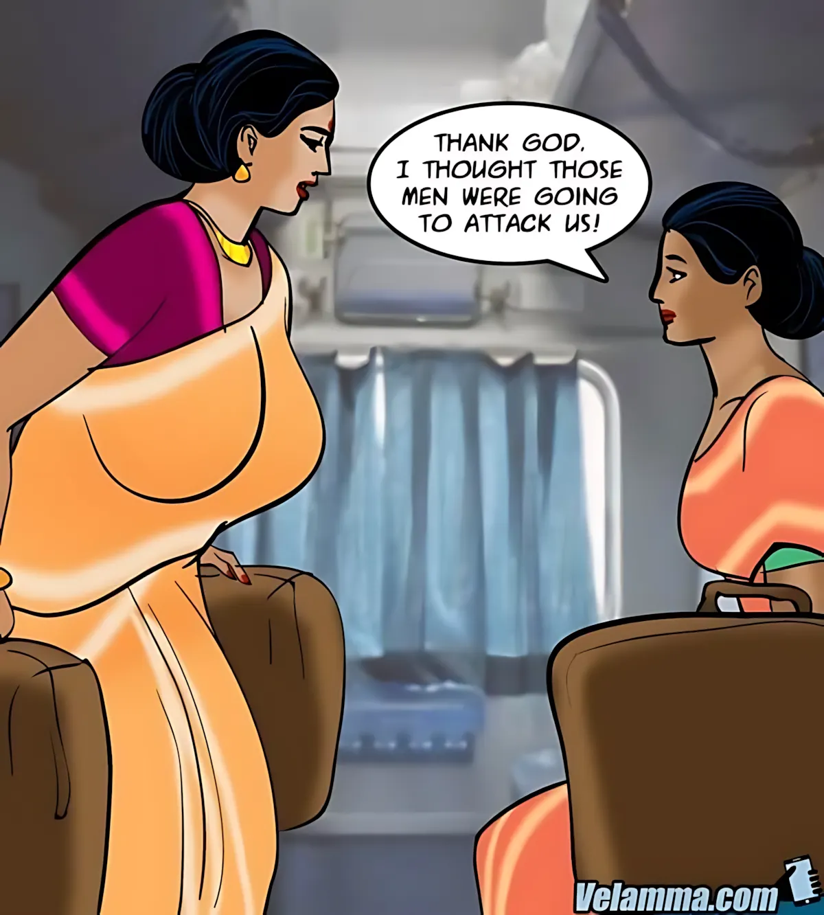 Velamma All Episodes Comics - 68 . Velamma - Episode 68 - Running A Train On Velamma - Page 14