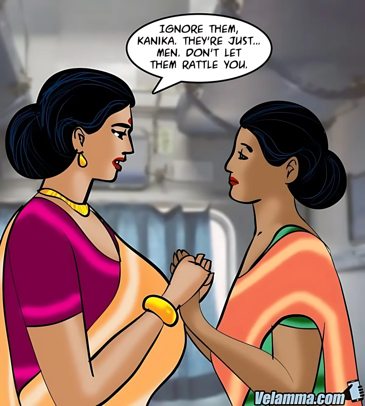 Velamma All Episodes Comics - 68 . Velamma - Episode 68 - Running A Train On Velamma - Page 15
