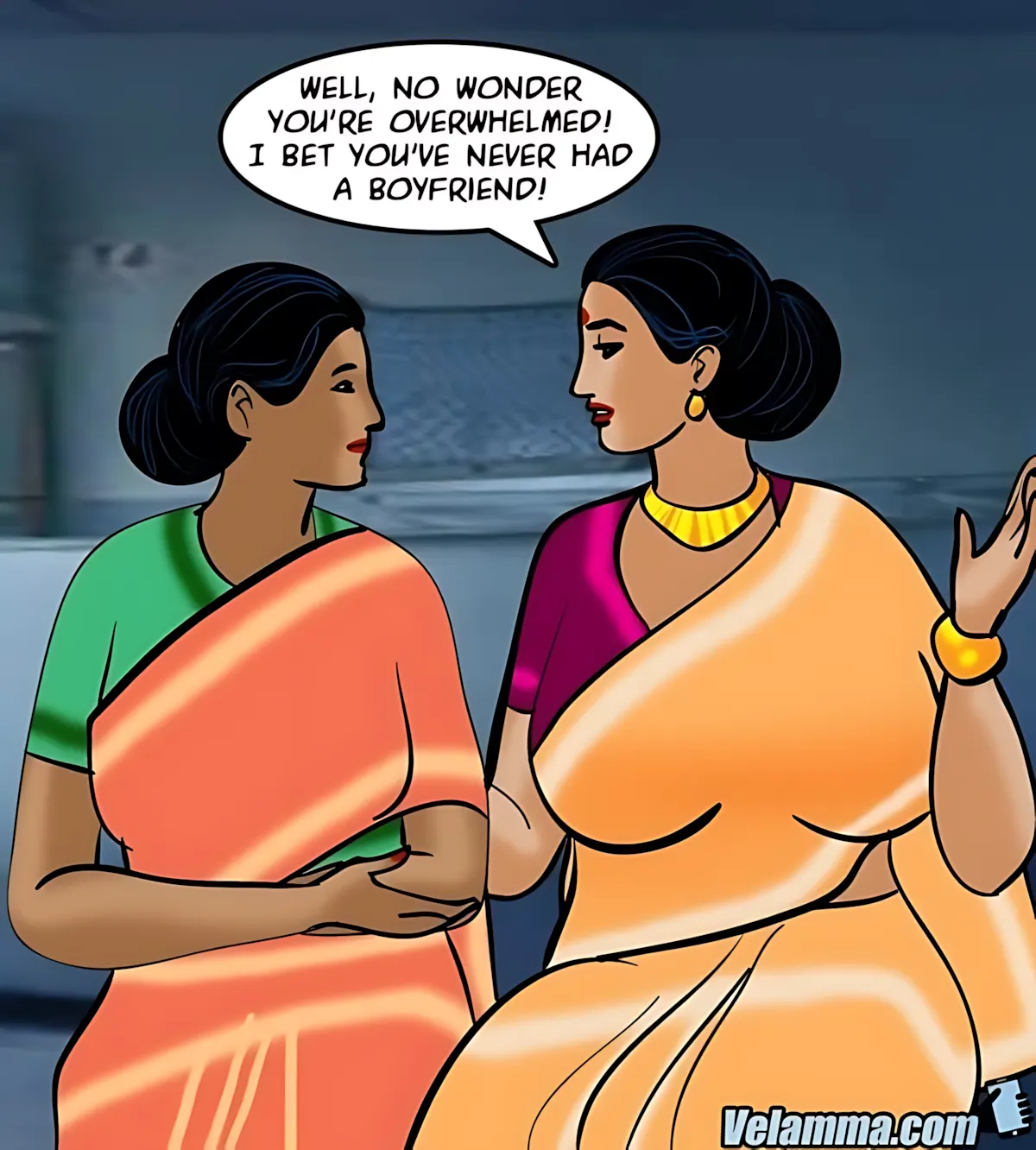 Velamma All Episodes Comics - 68 . Velamma - Episode 68 - Running A Train On Velamma - Page 17