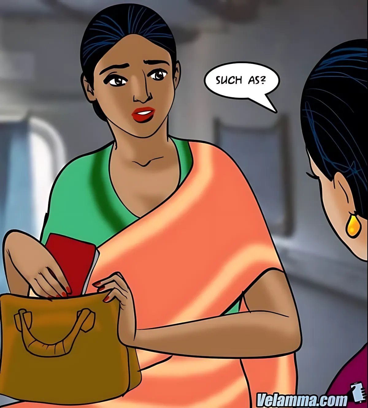 Velamma All Episodes Comics - 68 . Velamma - Episode 68 - Running A Train On Velamma - Page 22