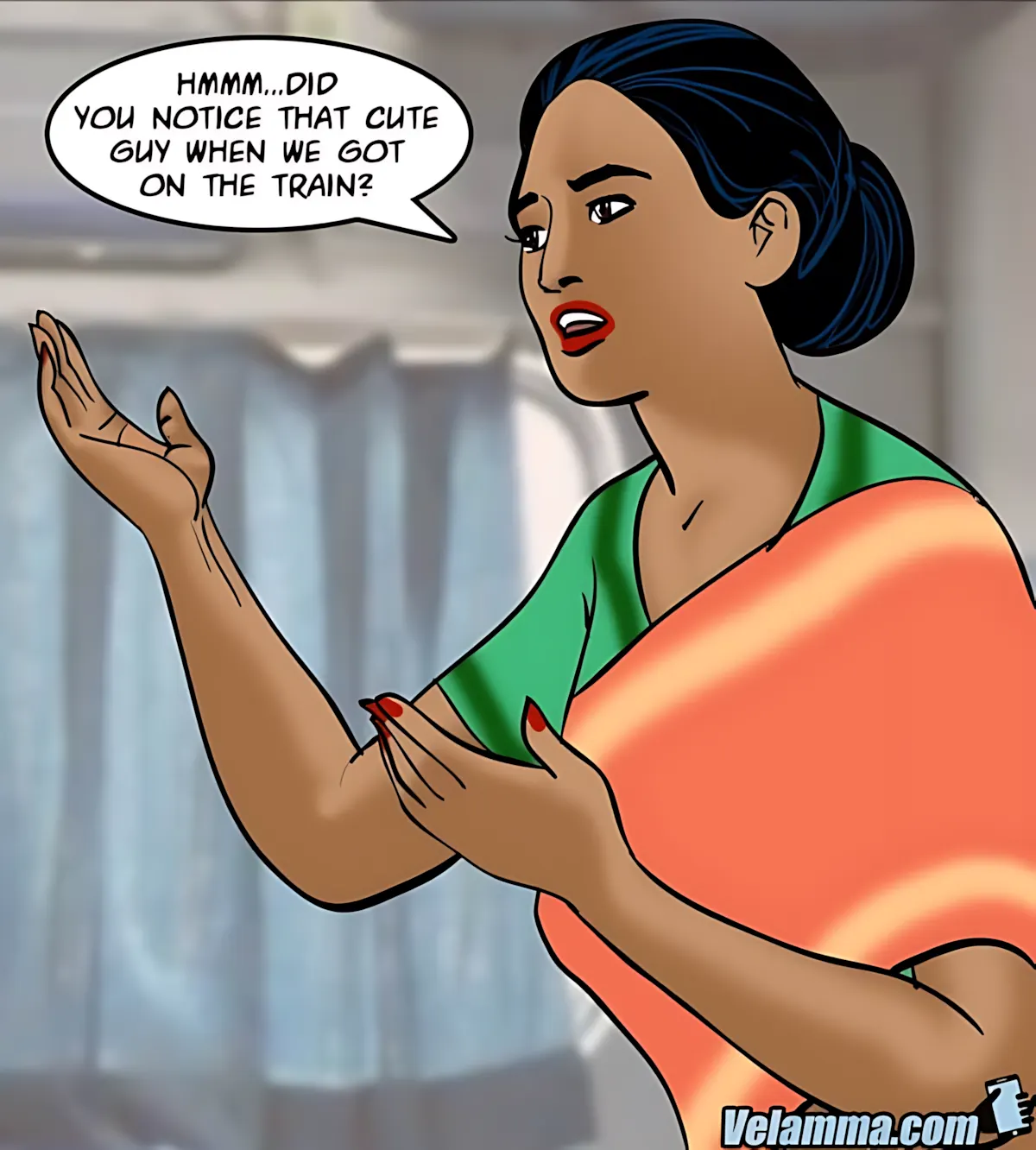 Velamma All Episodes Comics - 68 . Velamma - Episode 68 - Running A Train On Velamma - Page 32