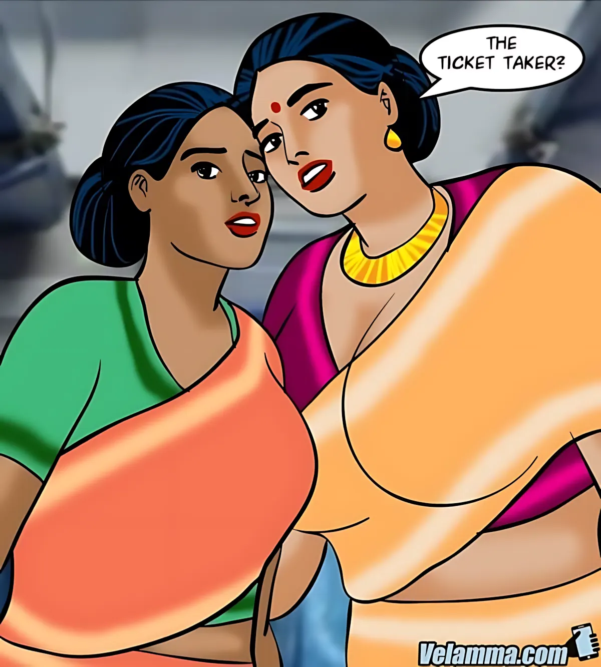 Velamma All Episodes Comics - 68 . Velamma - Episode 68 - Running A Train On Velamma - Page 37