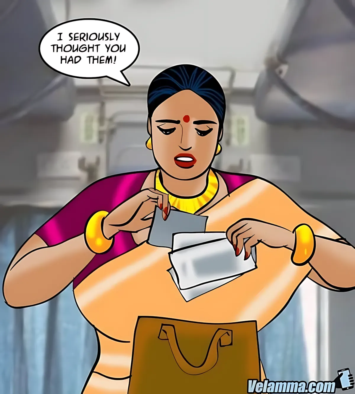 Velamma All Episodes Comics - 68 . Velamma - Episode 68 - Running A Train On Velamma - Page 43