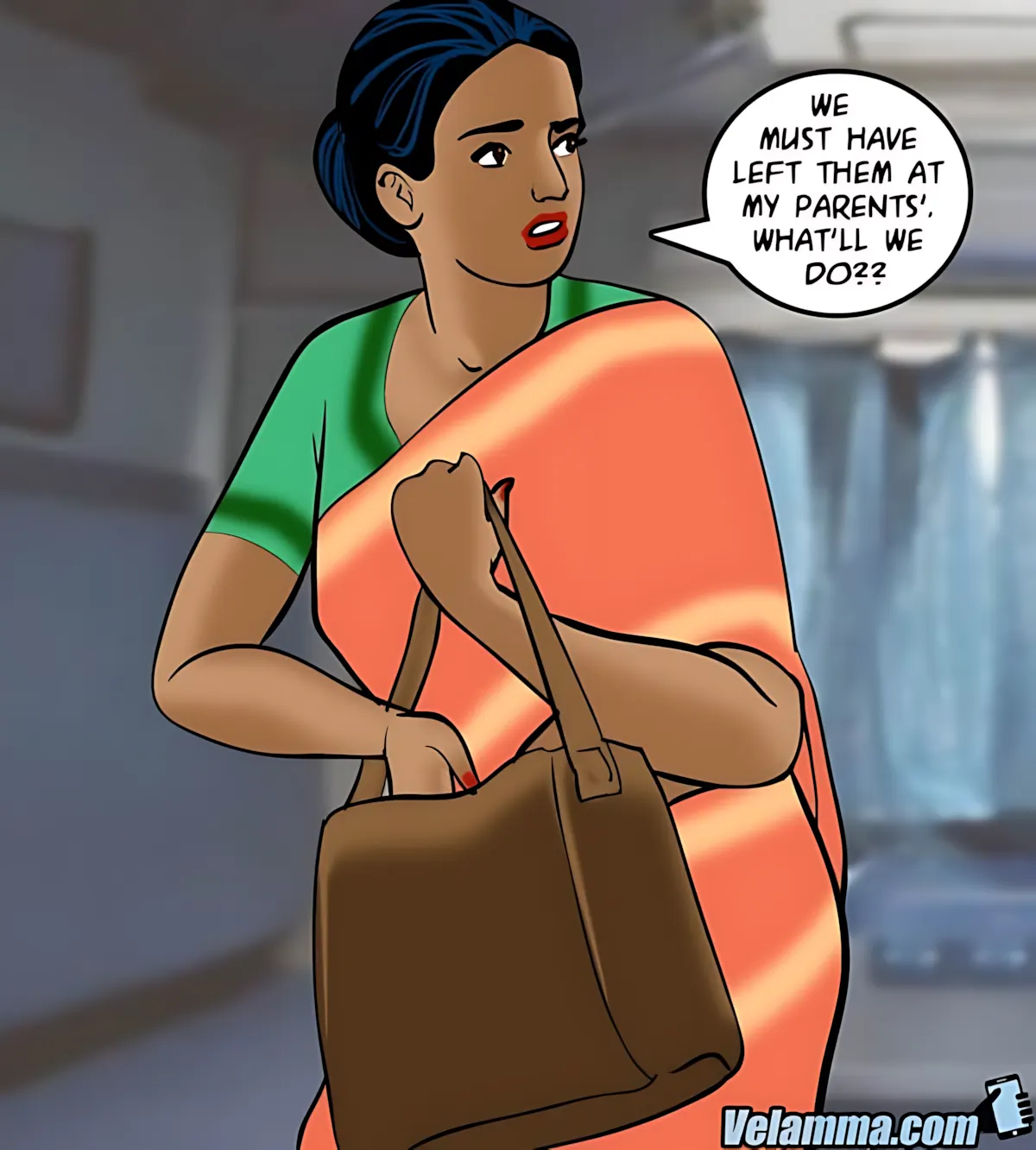 Velamma All Episodes Comics - 68 . Velamma - Episode 68 - Running A Train On Velamma - Page 44