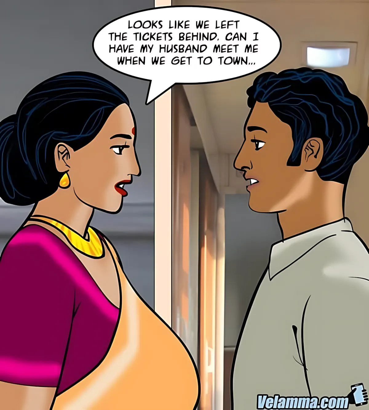 Velamma All Episodes Comics - 68 . Velamma - Episode 68 - Running A Train On Velamma - Page 47