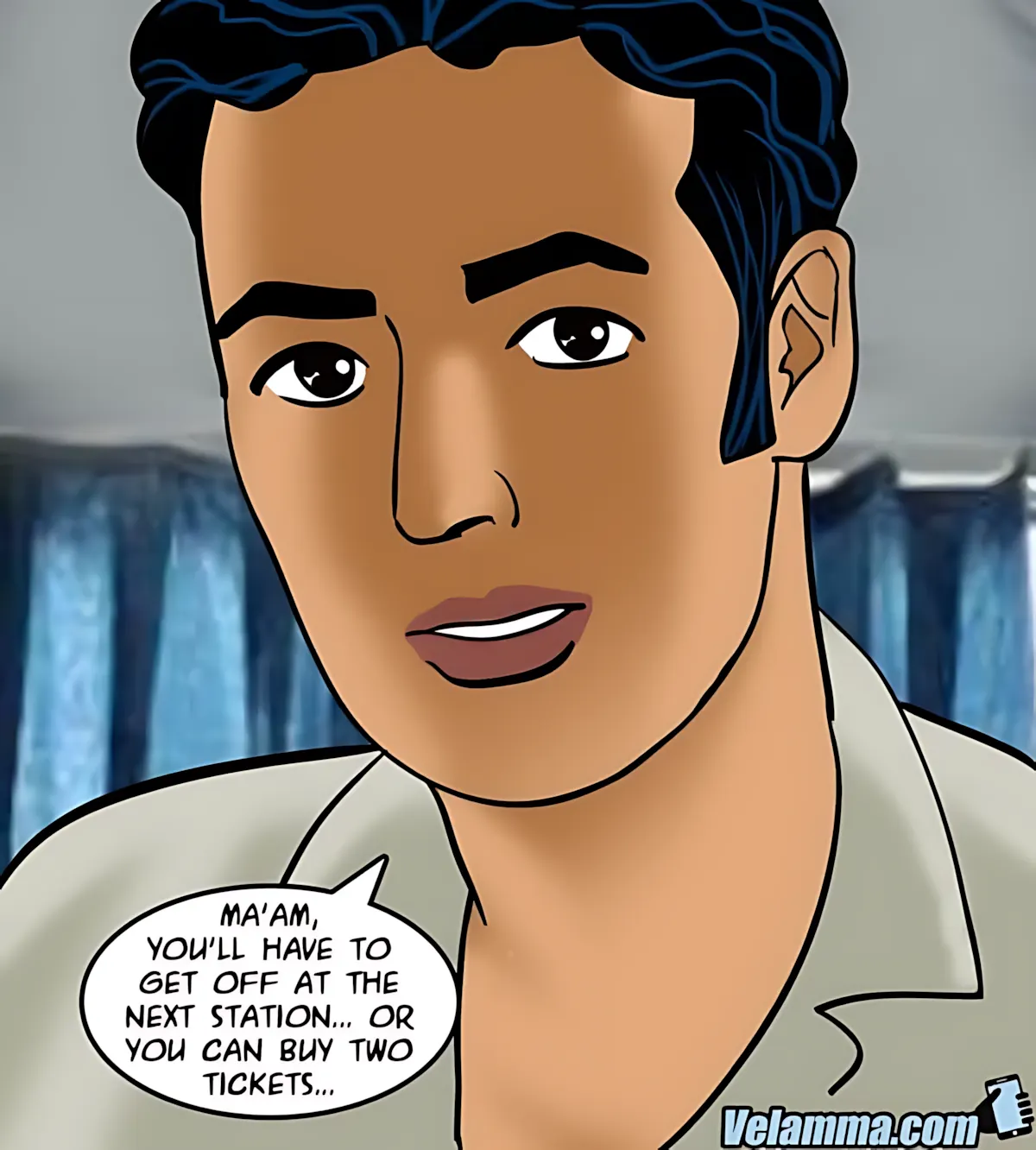 Velamma All Episodes Comics - 68 . Velamma - Episode 68 - Running A Train On Velamma - Page 48