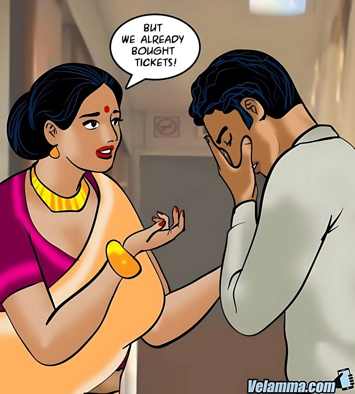 Velamma All Episodes Comics - 68 . Velamma - Episode 68 - Running A Train On Velamma - Page 49