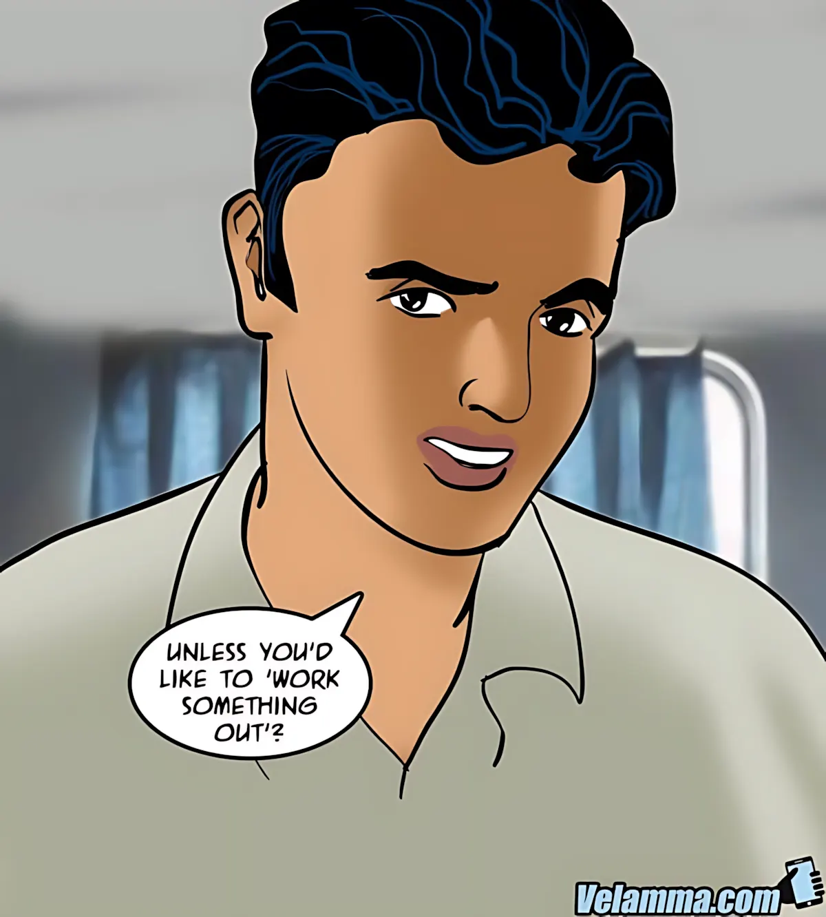 Velamma All Episodes Comics - 68 . Velamma - Episode 68 - Running A Train On Velamma - Page 50