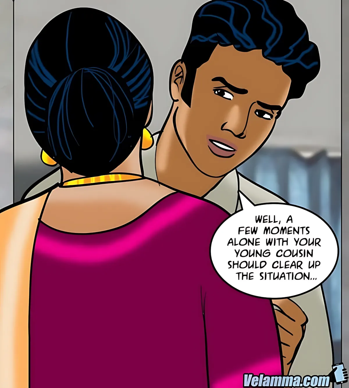 Velamma All Episodes Comics - 68 . Velamma - Episode 68 - Running A Train On Velamma - Page 54