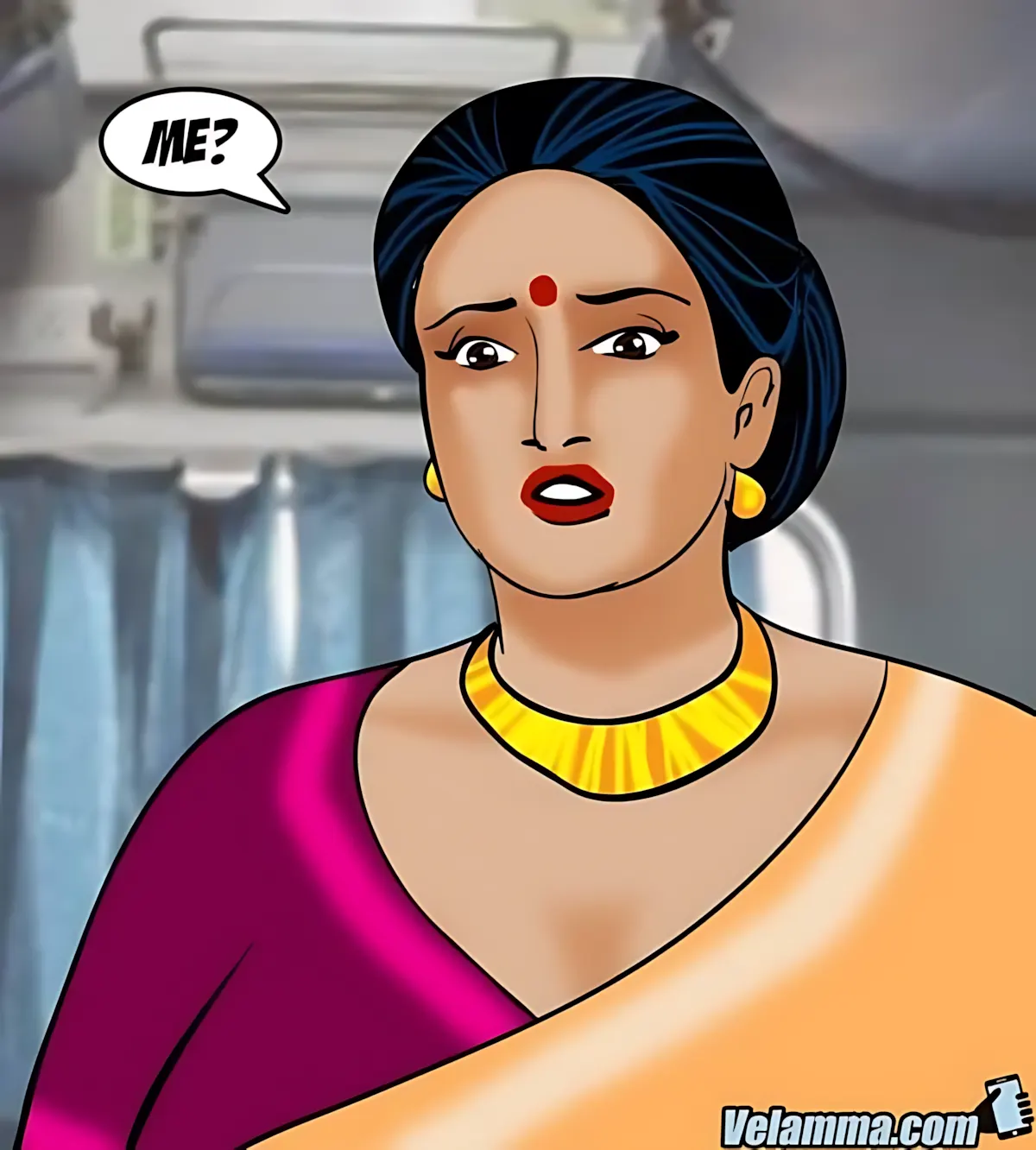 Velamma All Episodes Comics - 68 . Velamma - Episode 68 - Running A Train On Velamma - Page 58