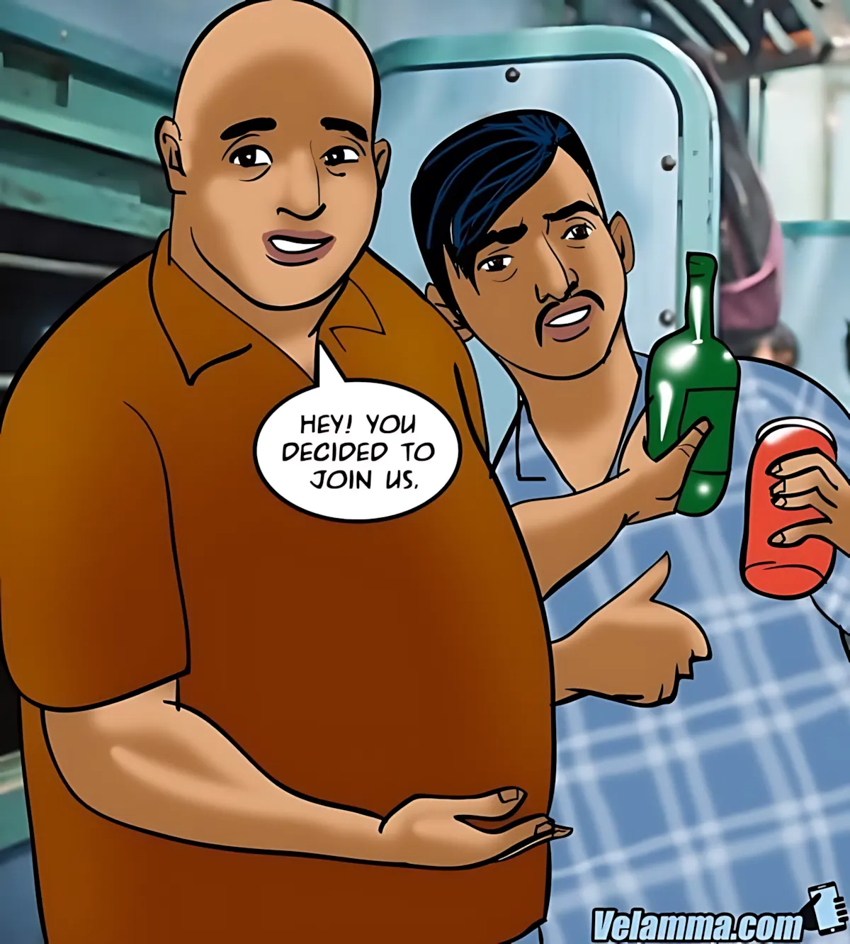 Velamma All Episodes Comics - 68 . Velamma - Episode 68 - Running A Train On Velamma - Page 71
