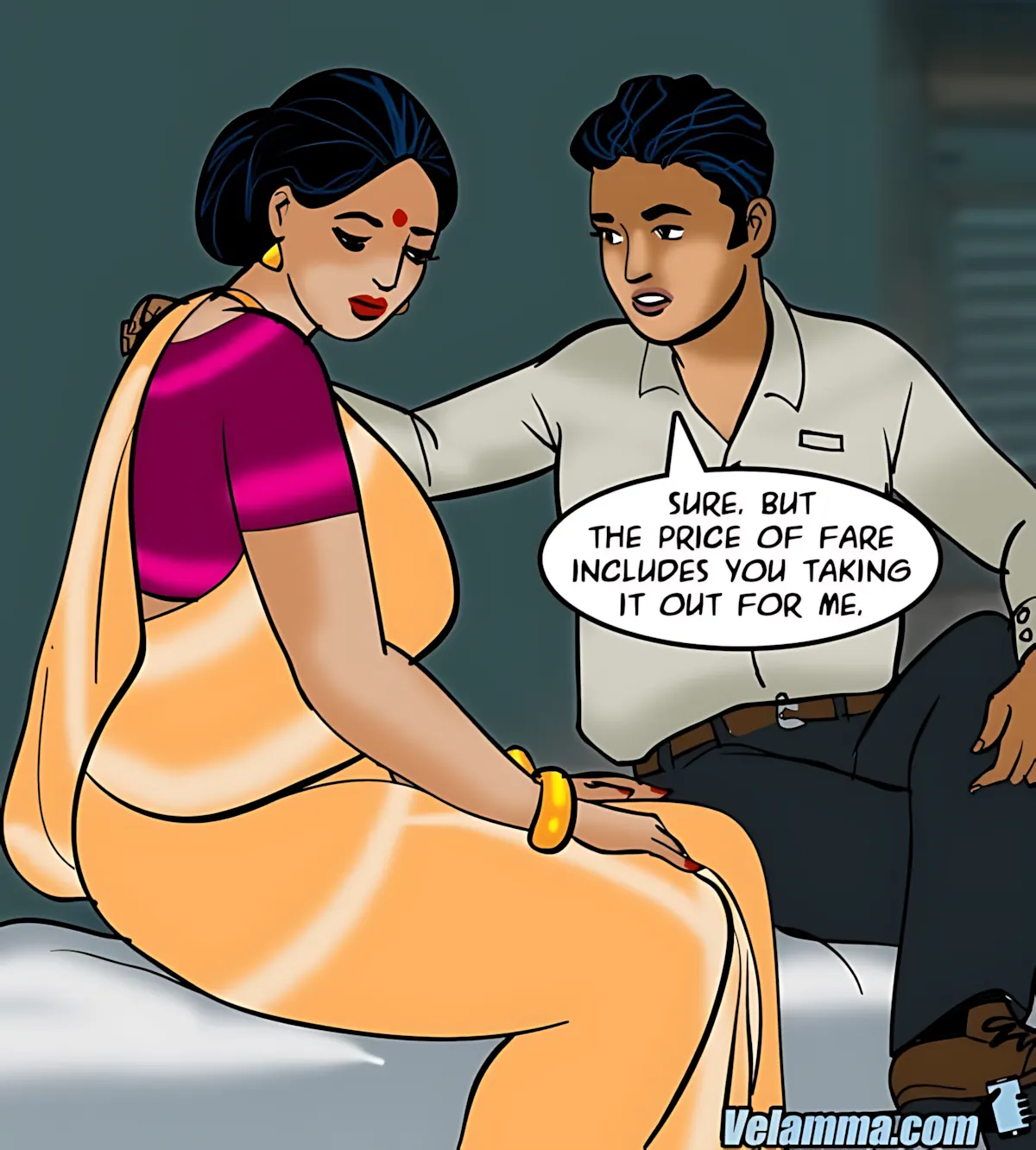 Velamma All Episodes Comics - 68 . Velamma - Episode 68 - Running A Train On Velamma - Page 86